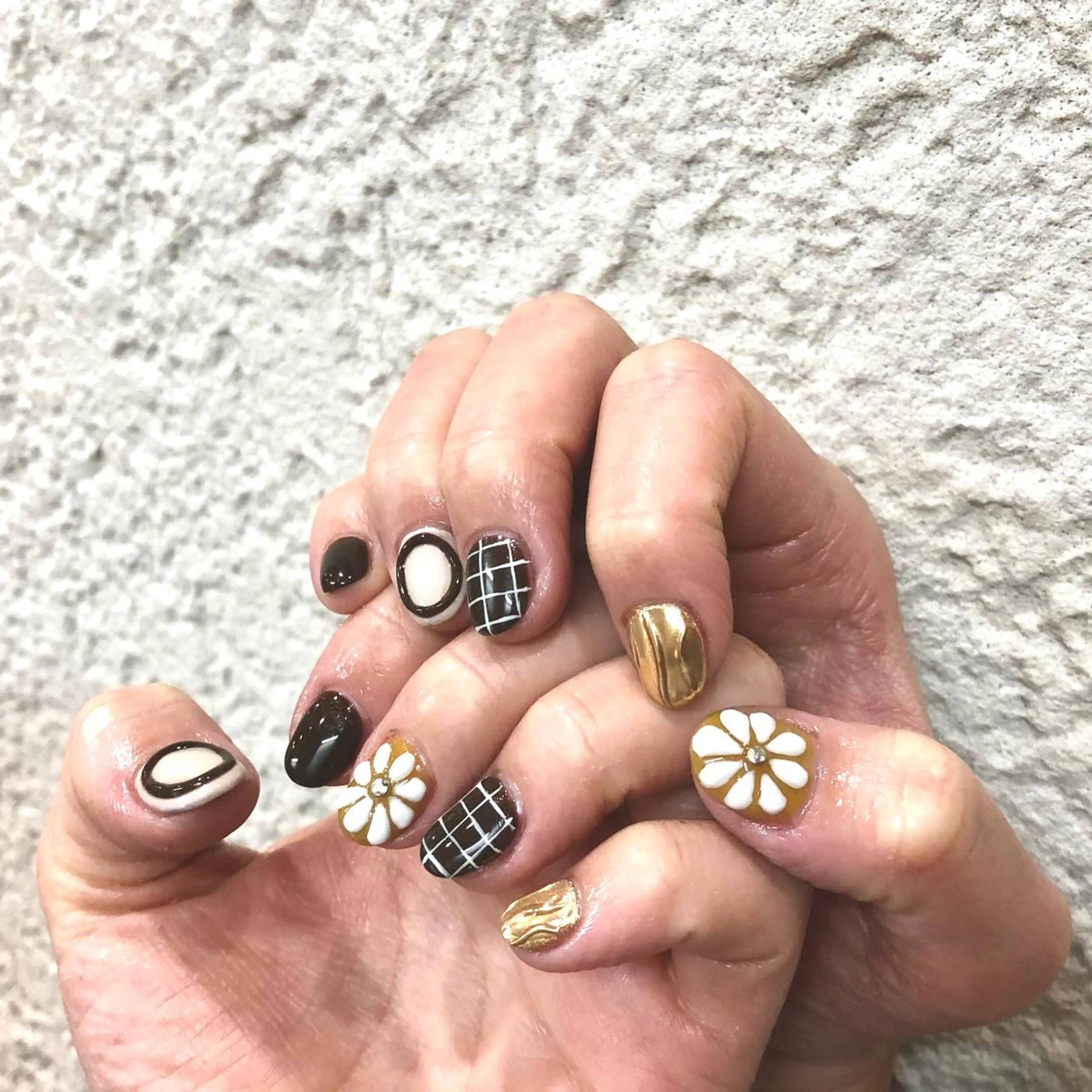 ネイル フラワーネイル ぷっくりネイル TRAM-nail moriizumiのネイルデザイン