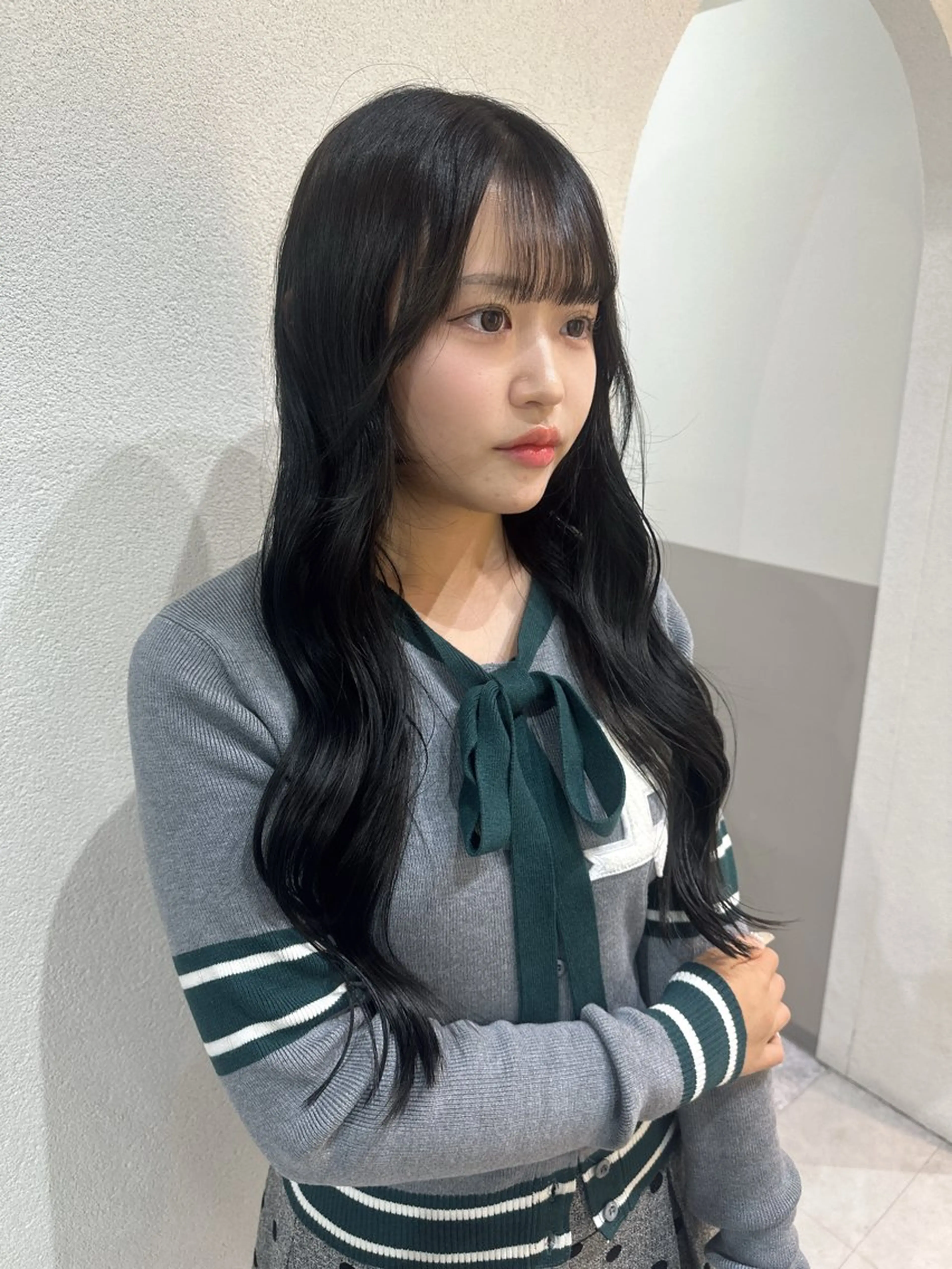 セミロング カラー 🪞個室サロン/韓国 艶髪/keito🪞のヘアスタイル