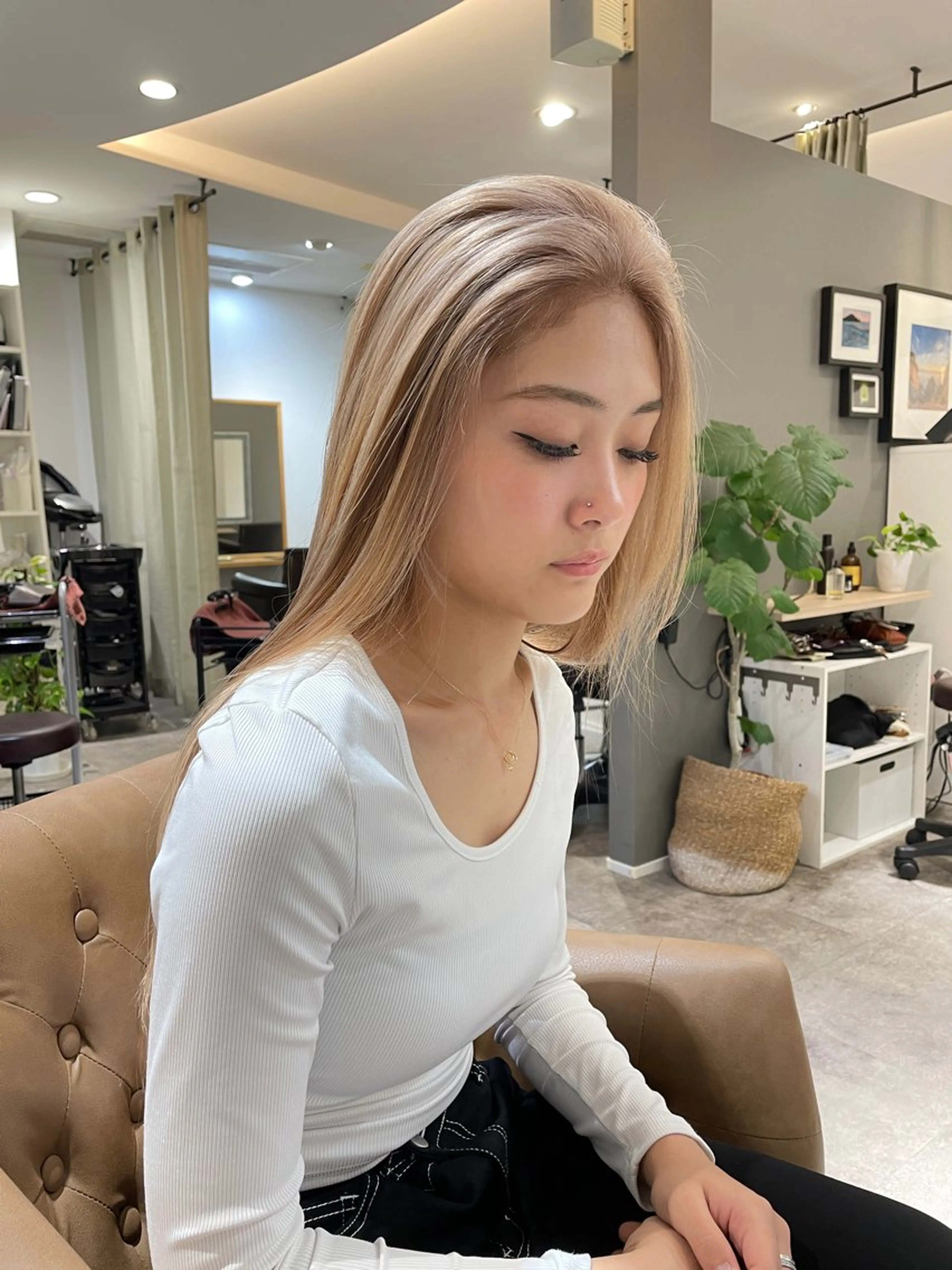 ロング カラー yuu /N° 大分中央町店のヘアスタイル
