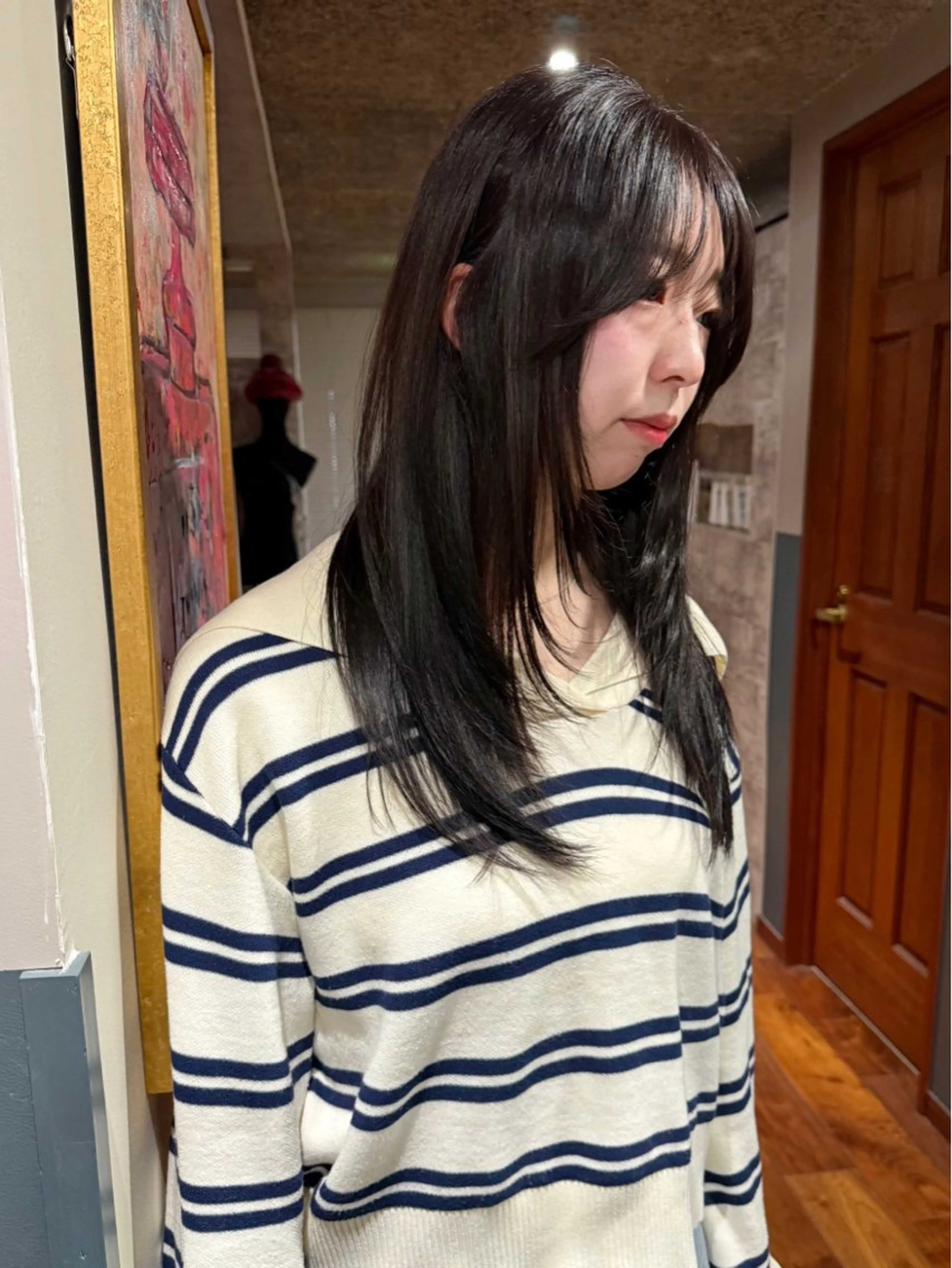 ロング カラー 透明感カラー カット ヘアカラー トリートメント mai / linoah˚✧のヘアスタイル