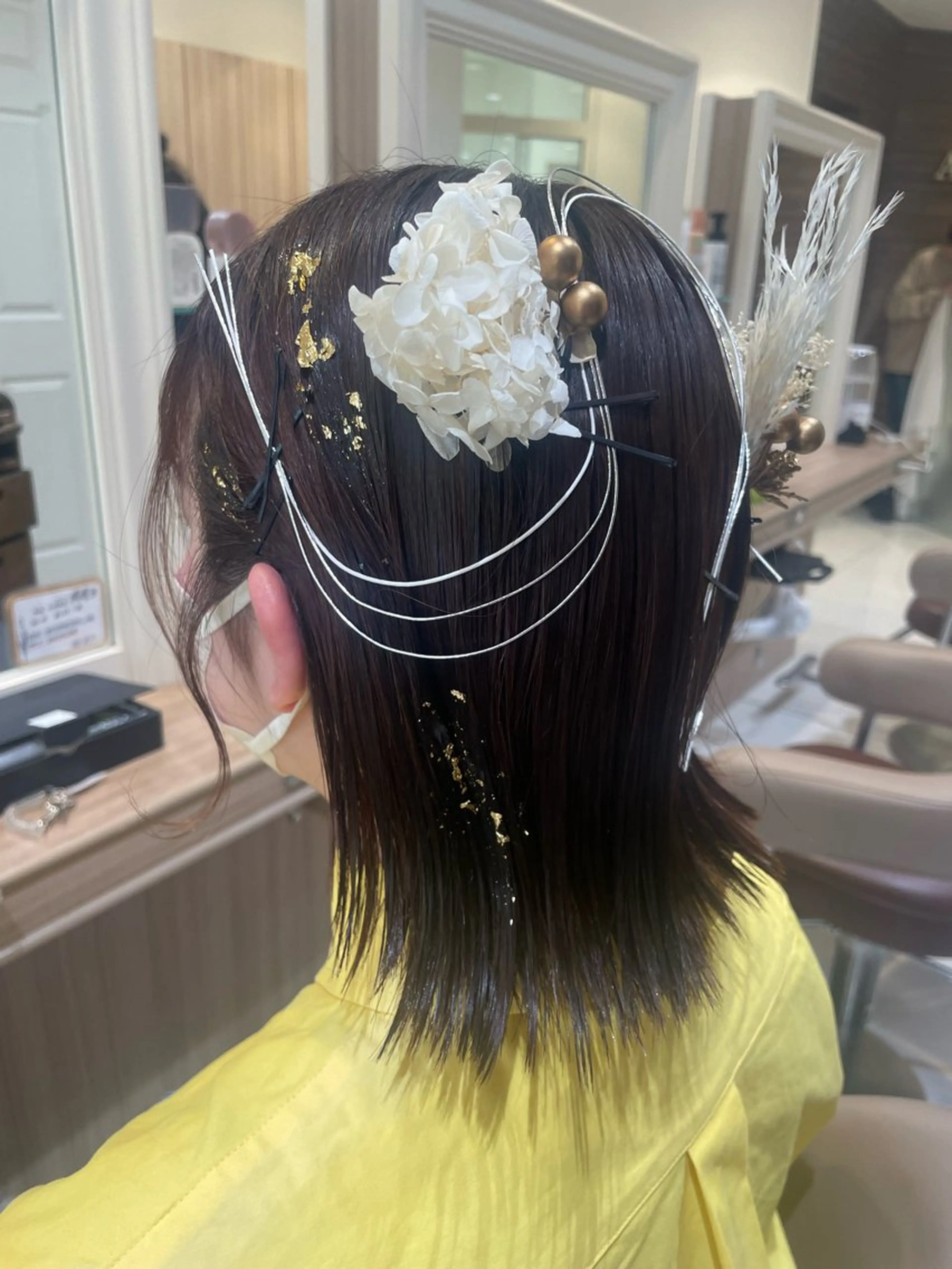 ショート ヘアアレンジ 韓国ヘアメイク🎀/ 縮毛矯正✨山本媛香のヘアスタイル