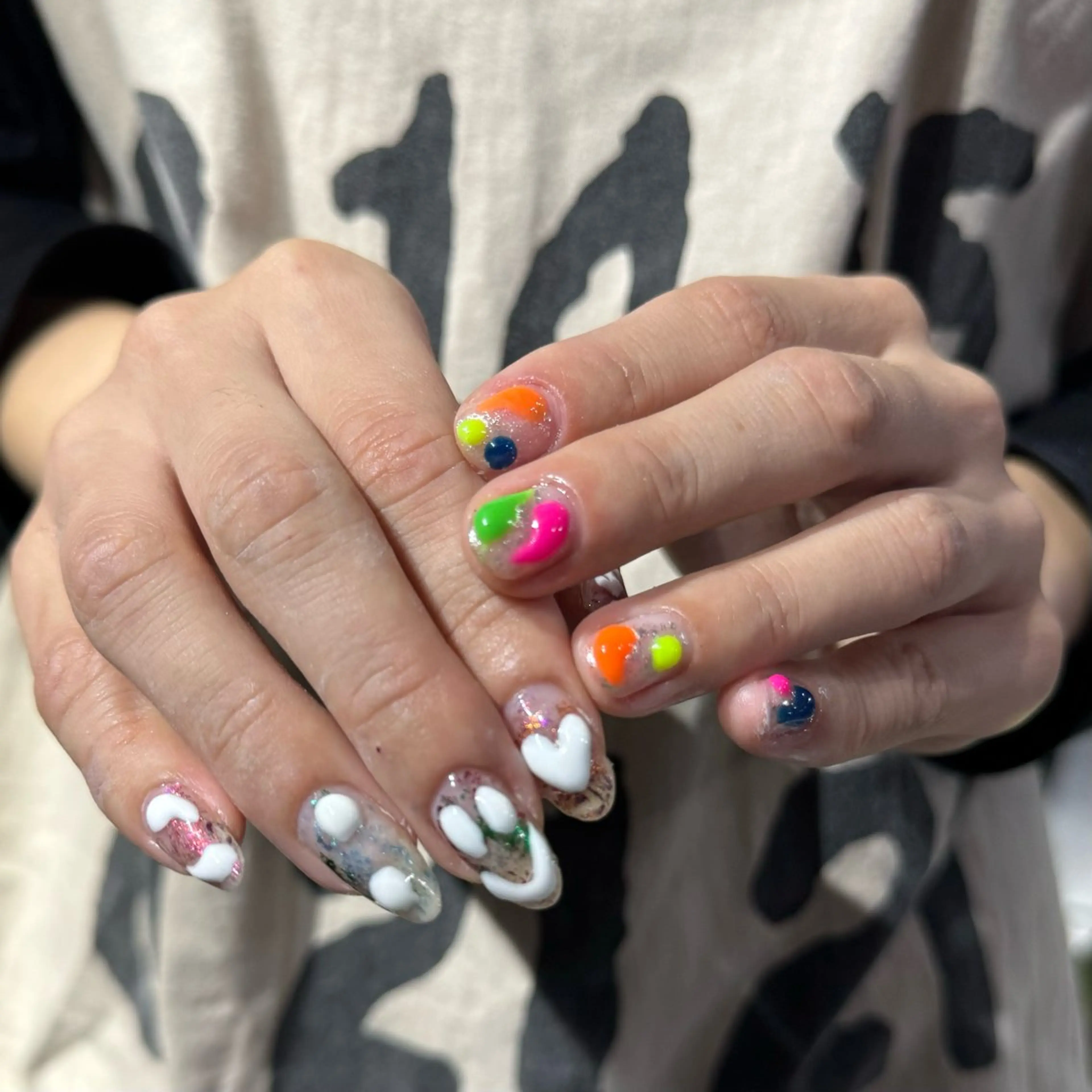 ショート ゆびノさき茨木店 ニュアンス/アートのネイルデザイン