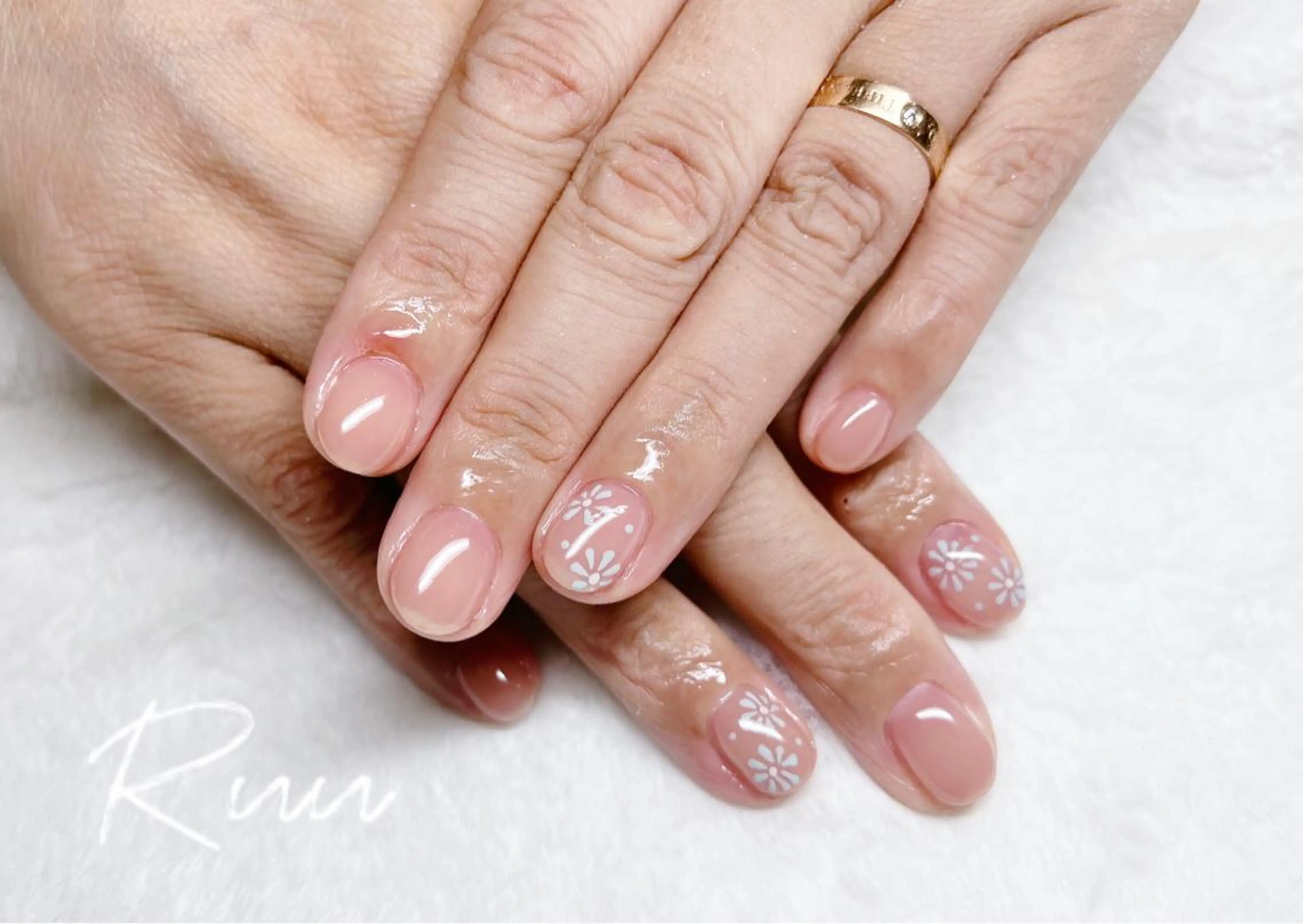 ネイル アートネイル フットネイル フレンチネイル キラキラネイル 韓国ネイル Nail salon Ruuのネイルデザイン