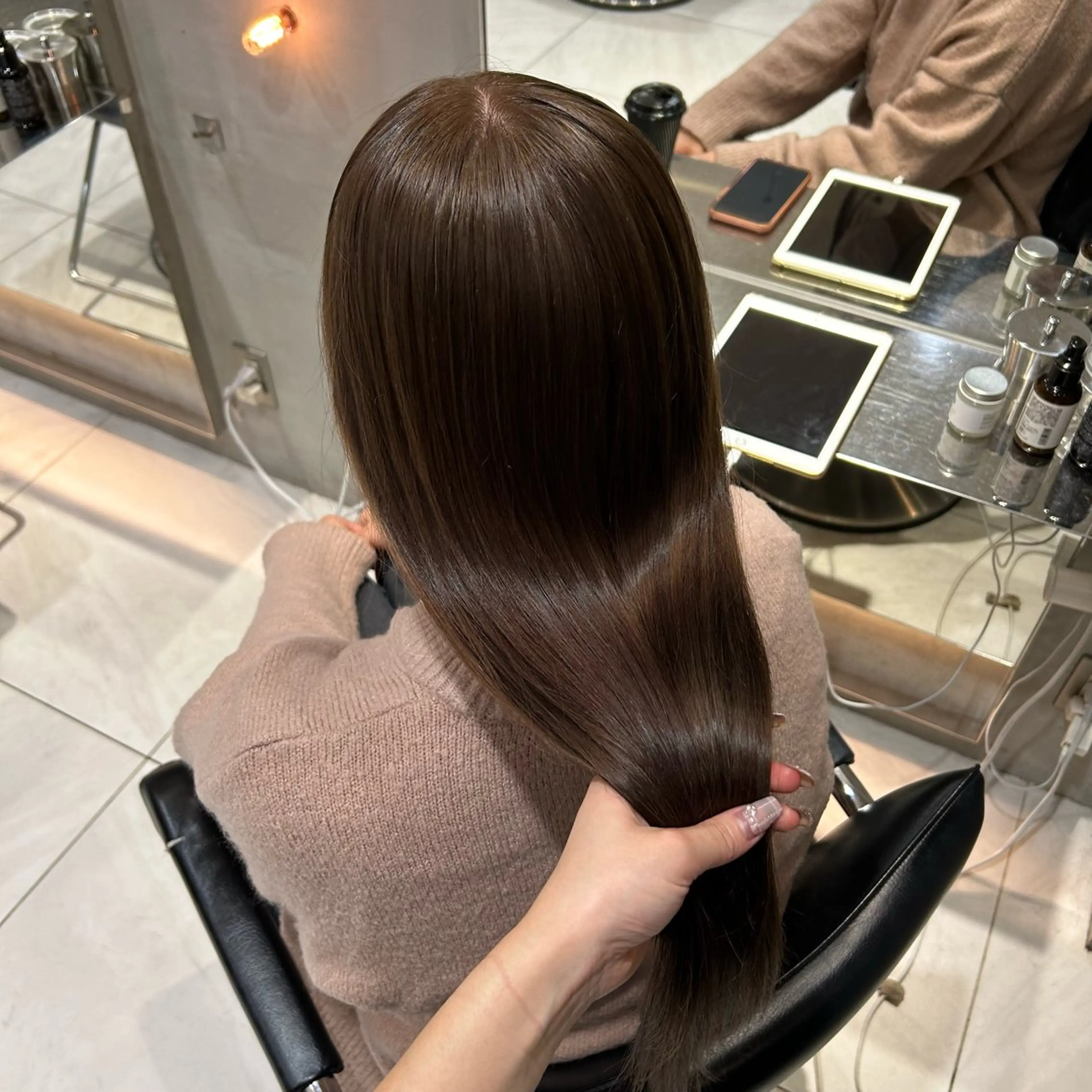 ロング ヘアカラー 艶カラー /kokona🤍のヘアスタイル