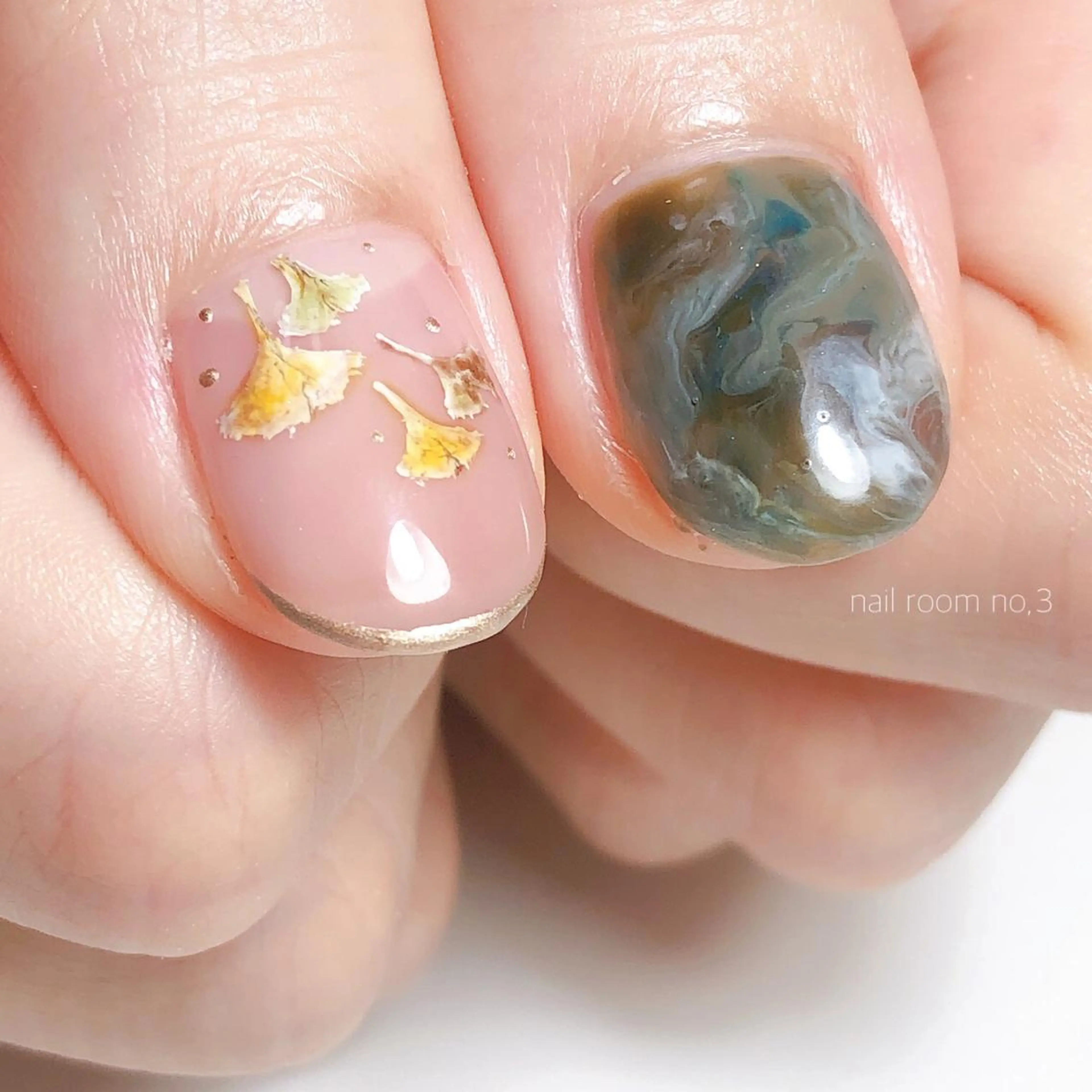 ネイル ラメ(グリッター) ハンドネイル K yukaのネイルデザイン