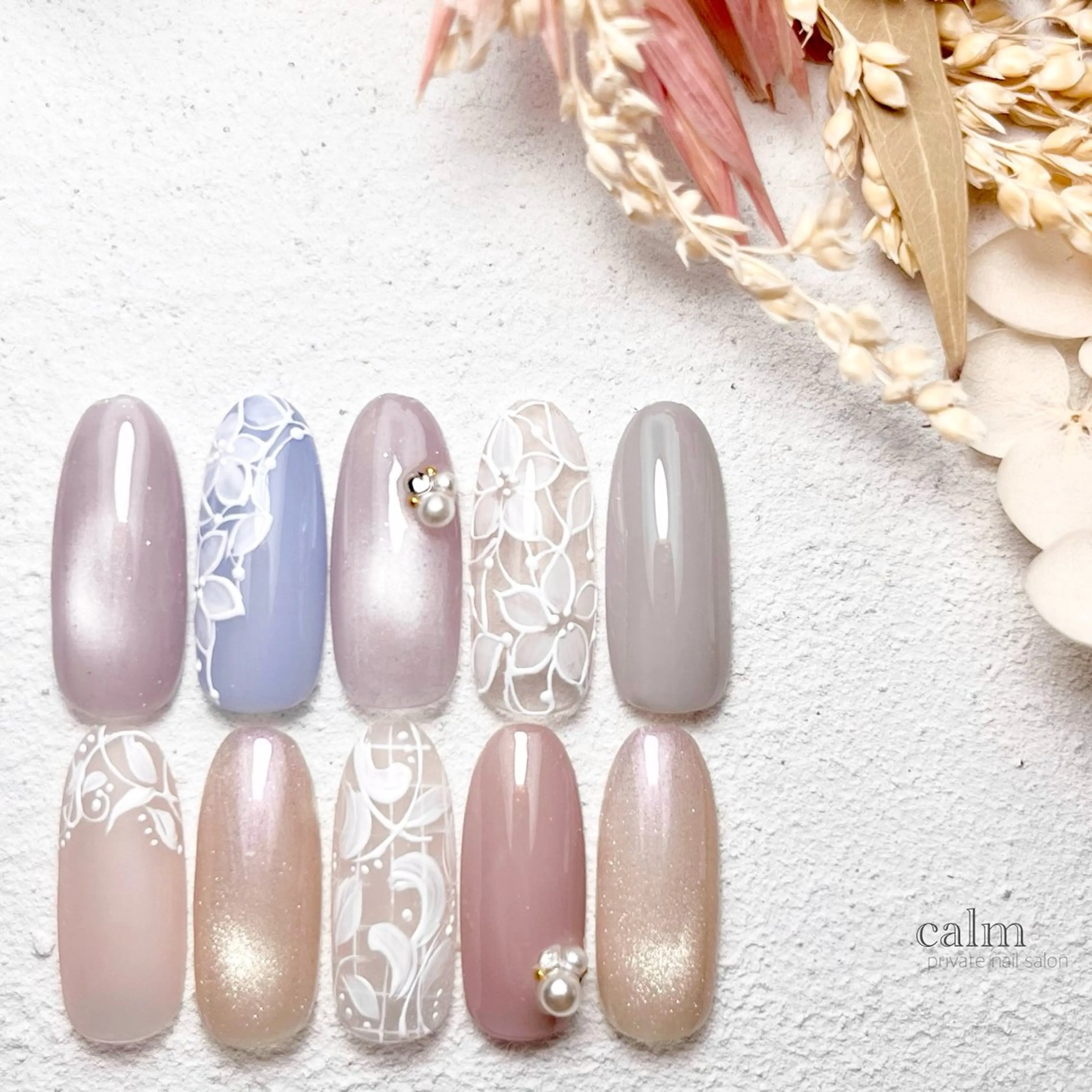 ネイル ハンドネイル calm 〔ｶｰﾑ〕のネイルデザイン