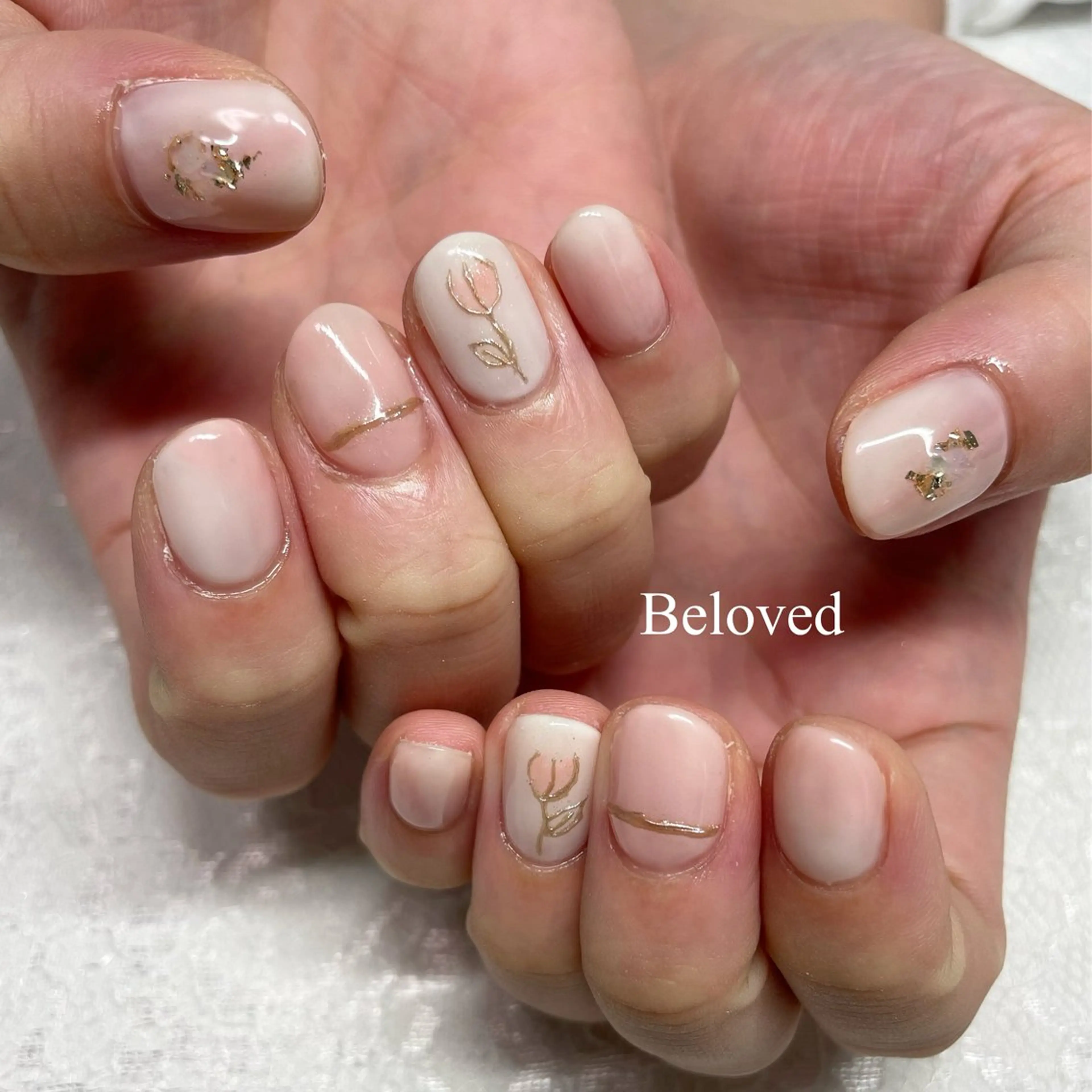 ネイル ハンドネイル ハンドケア Beloved Mariaのネイルデザイン