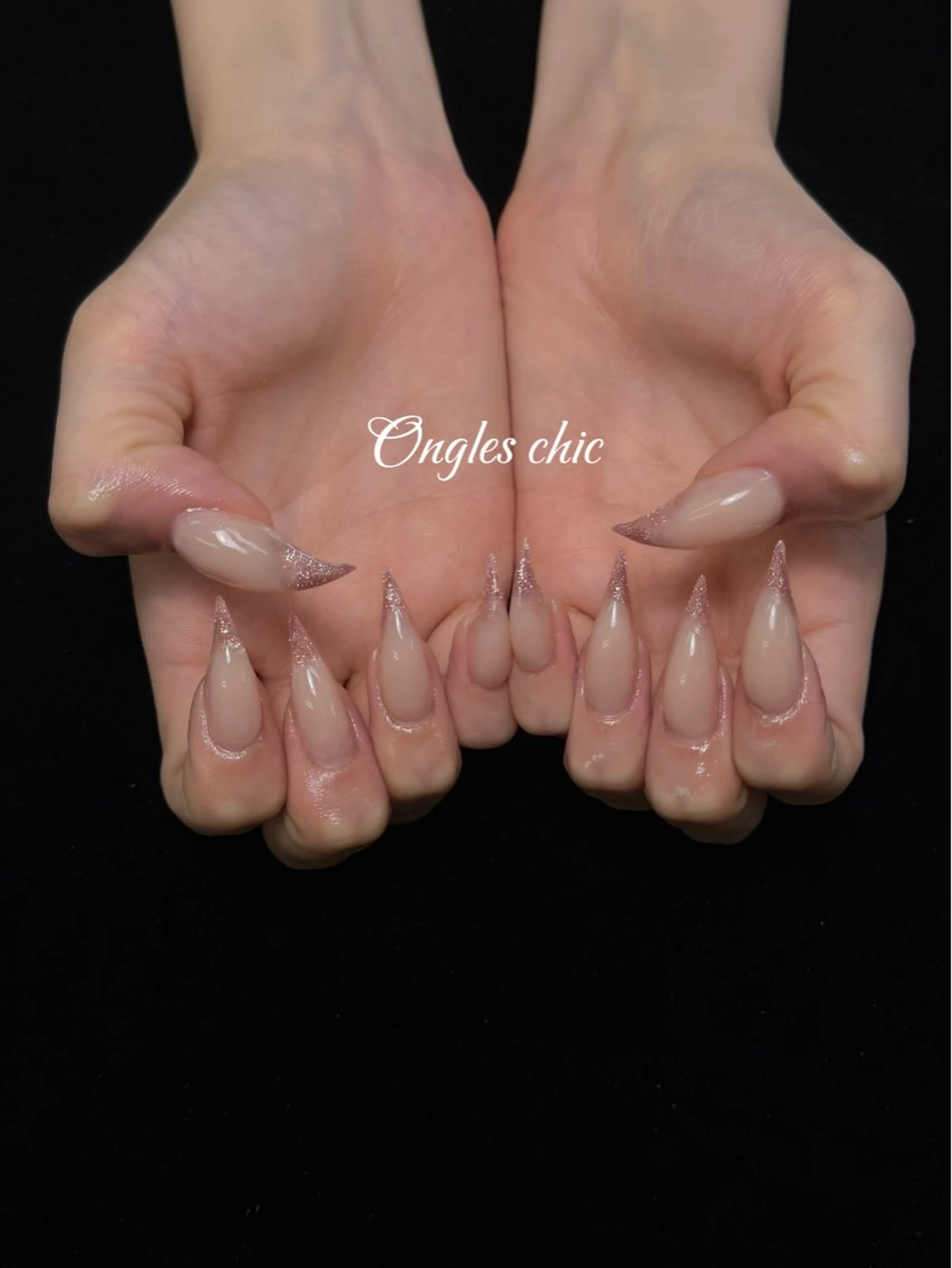 ネイル ハンドネイル ongles chicのネイルデザイン