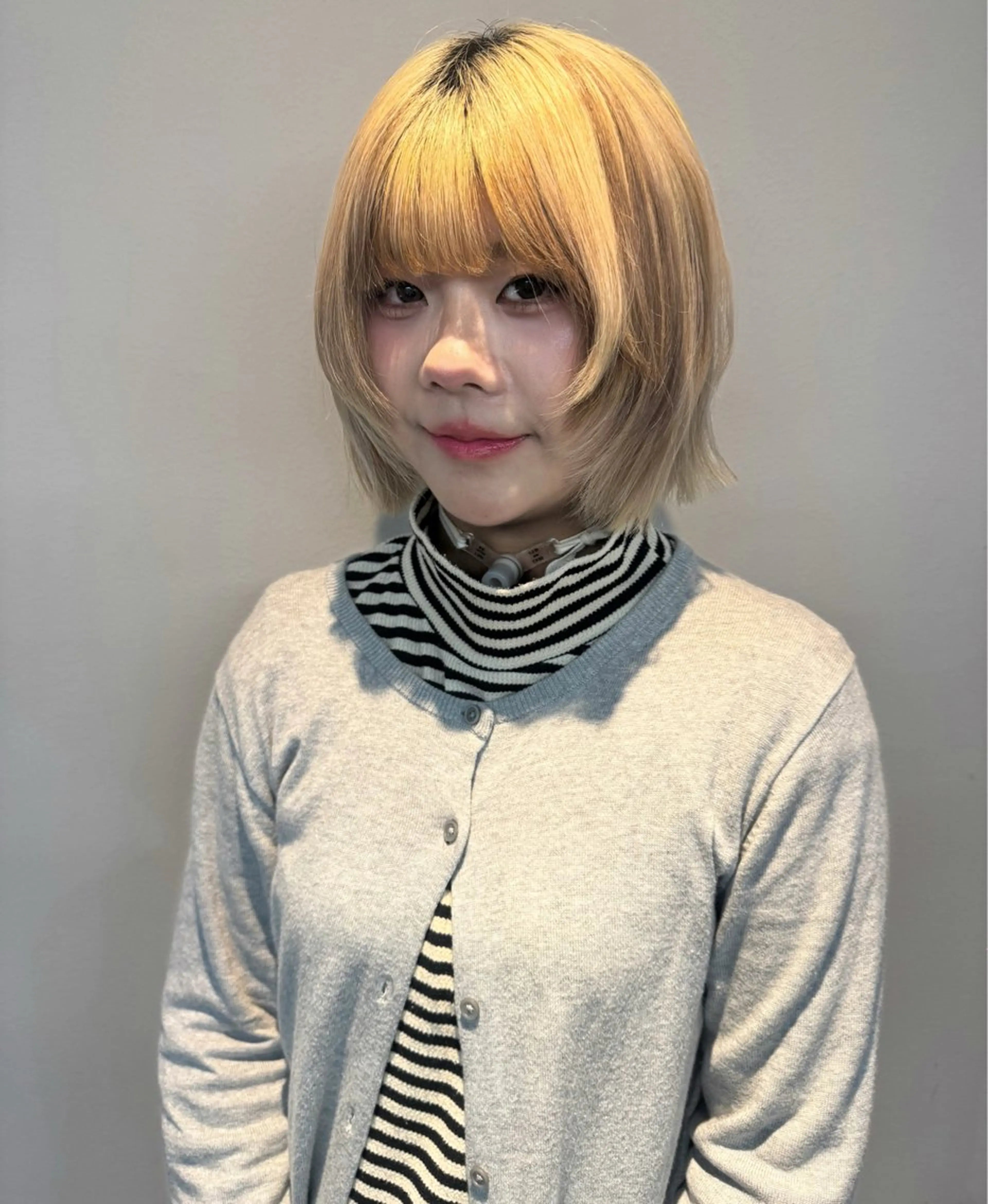 ショート 🌙ヘーゼルベージュ レイヤーカット🌙のヘアスタイル
