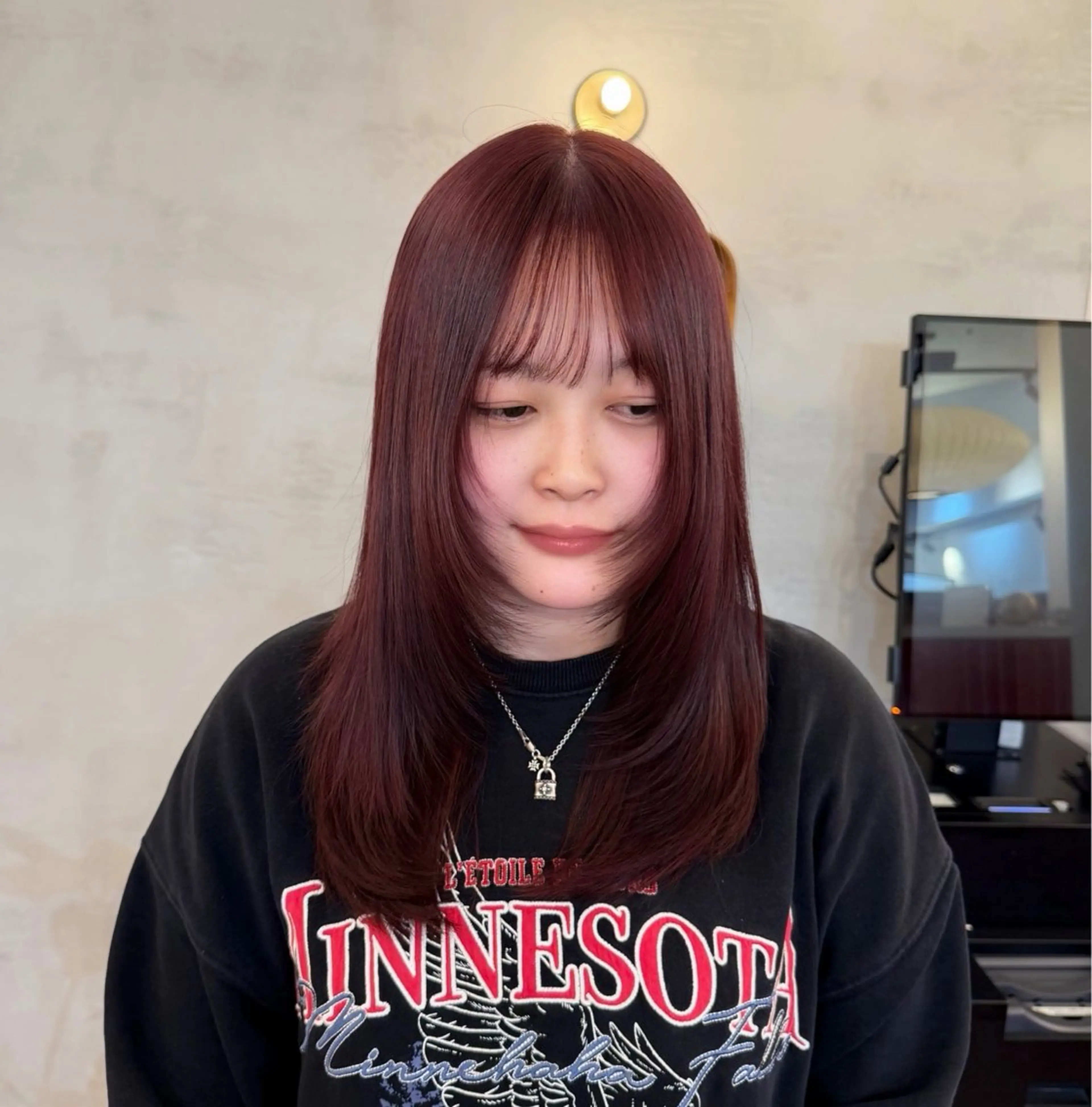 明日8:30限定🌟無料🌟レイヤーカット（ロングヘア）+髪質改善トリートメントの写真