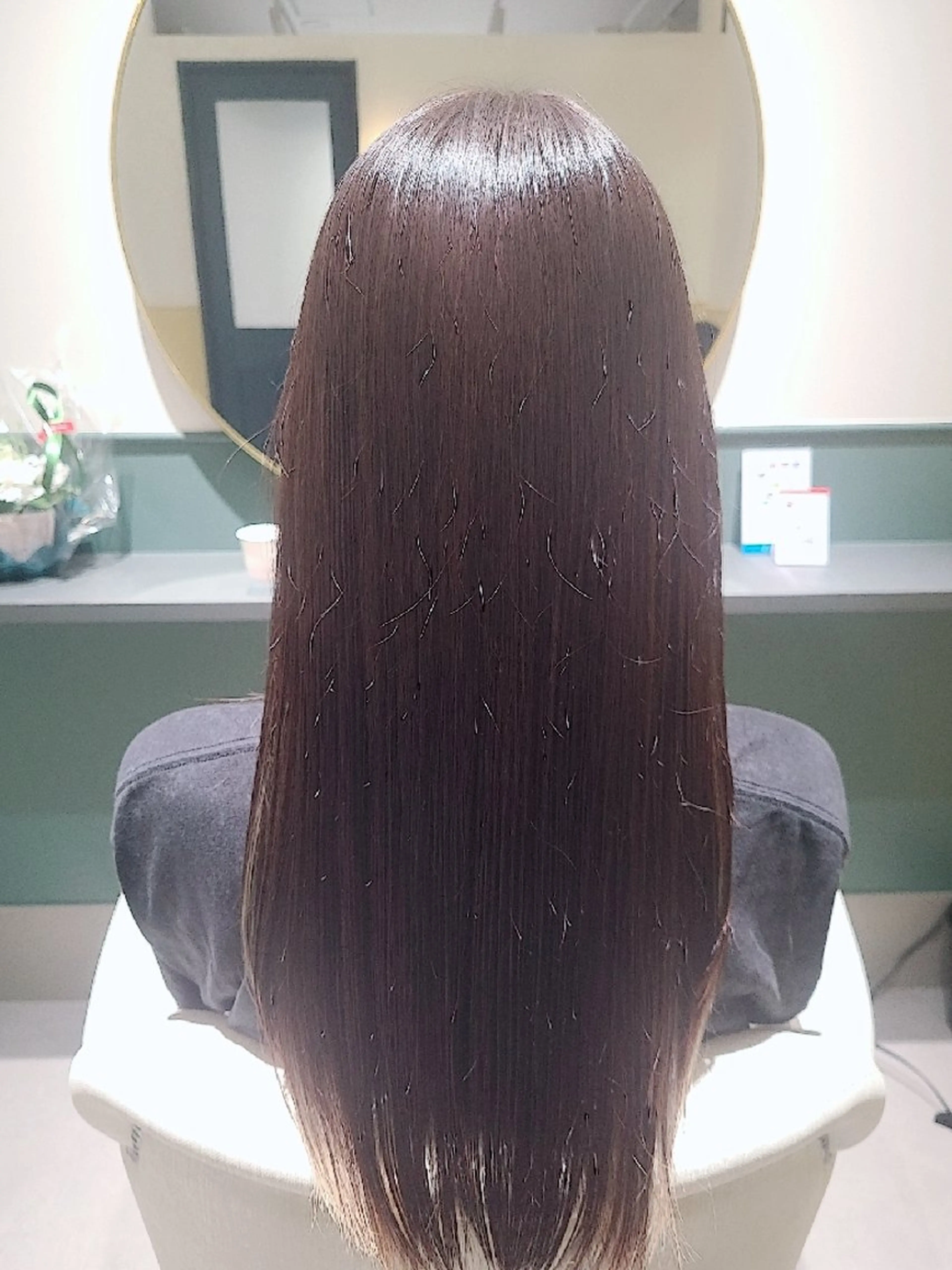 ロング 髪質改善 カット 縮毛矯正 トリートメント  髪質改善＋艶専門  ✧ オオノのヘアスタイル