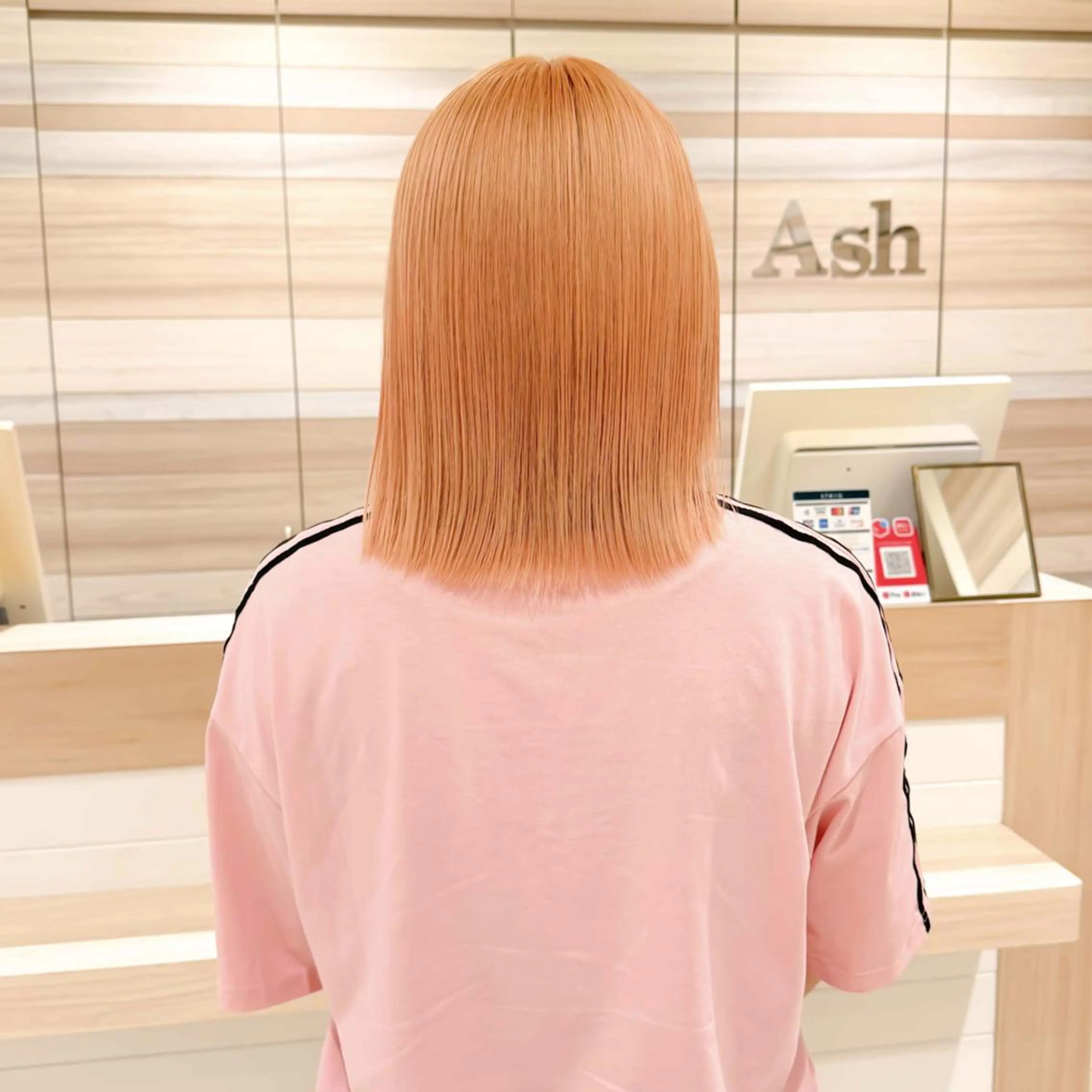 ミディアム 🌟縮毛矯正モデル募 集🐶ayane🐶のヘアスタイル