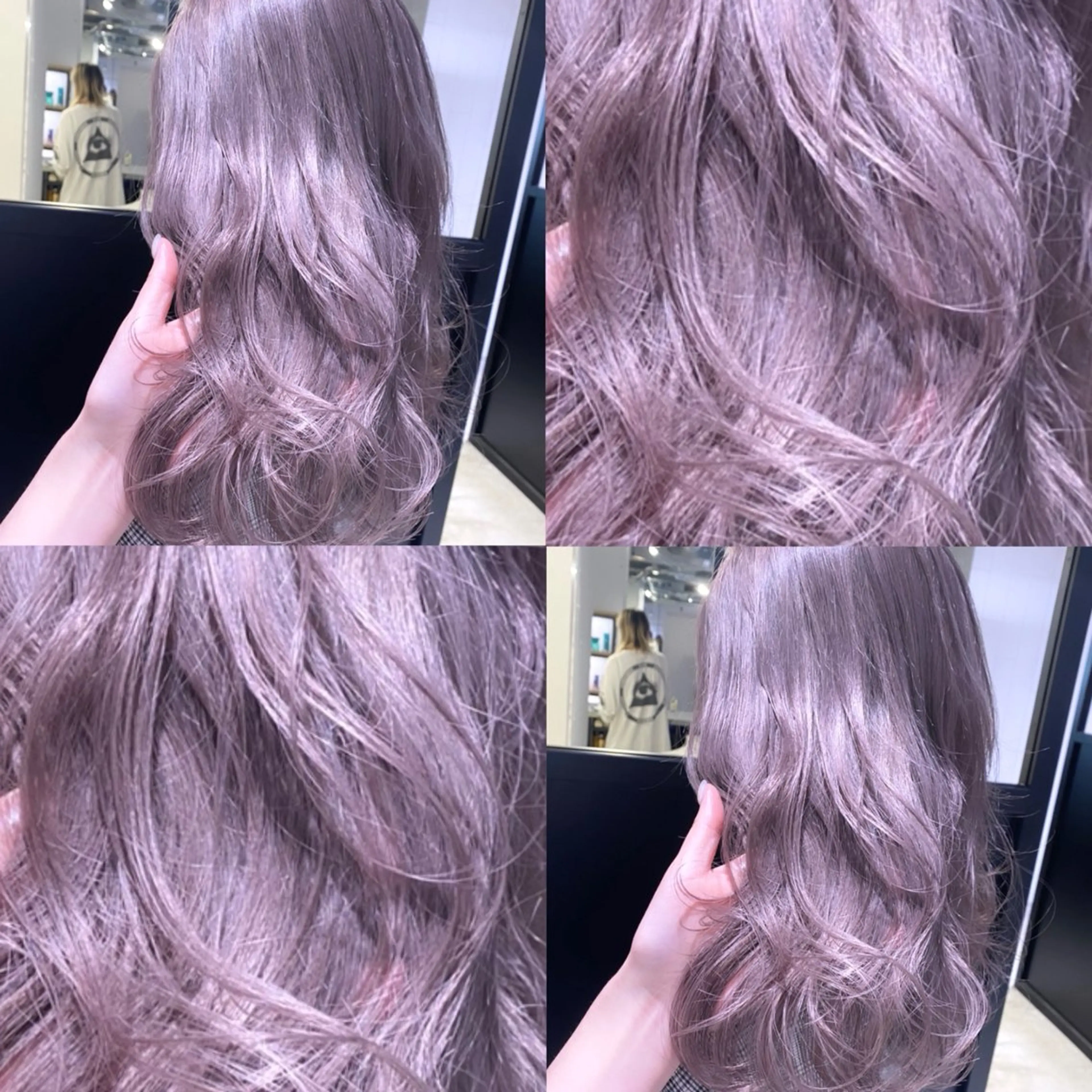 ロング カラー ヘアアレンジ 🧸ブリーチ特化/前 髪/しょうじりか🎀のヘアスタイル