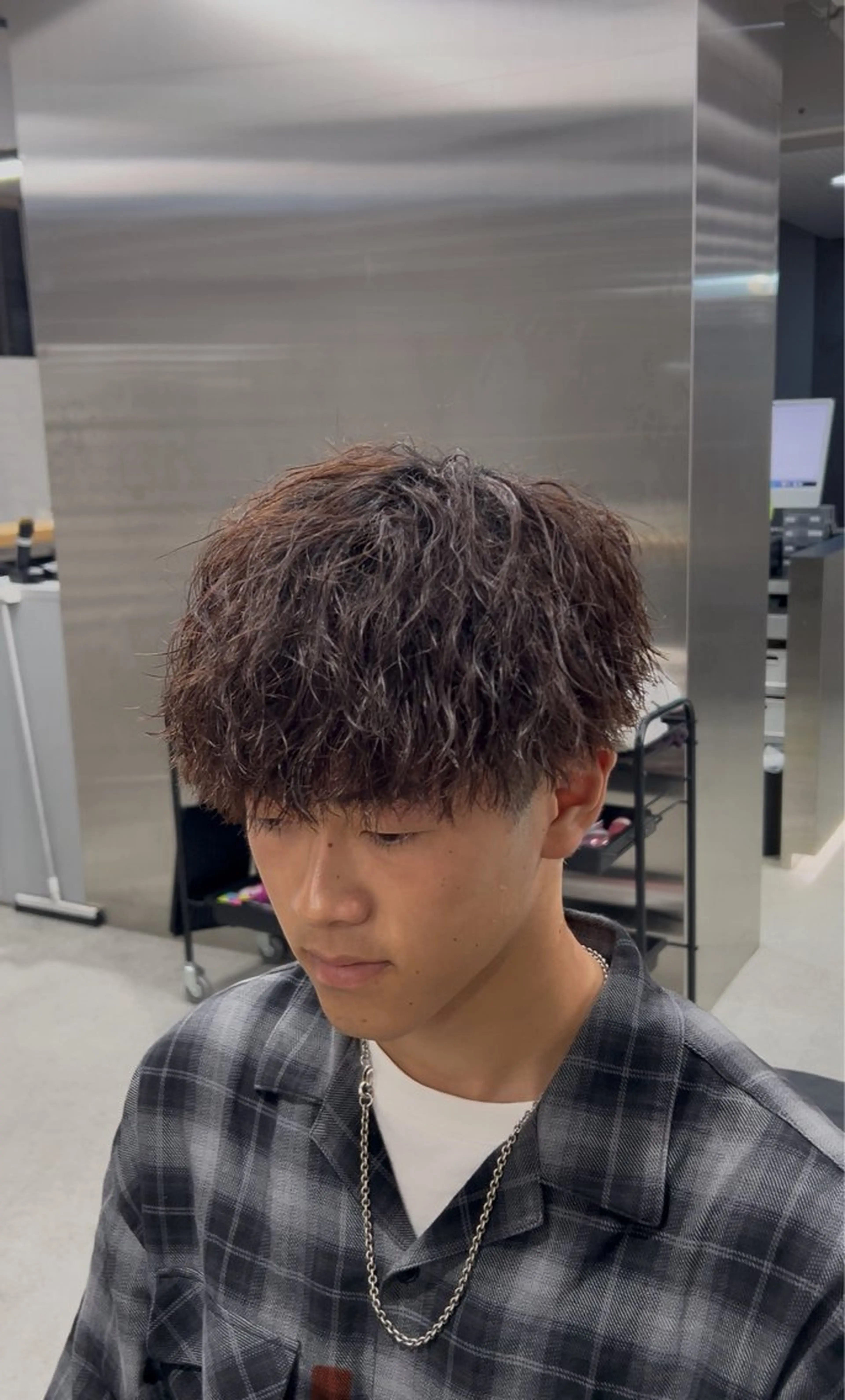 パーマ メンズ カット パーマ パーマ特化/ MANARUのヘアスタイル