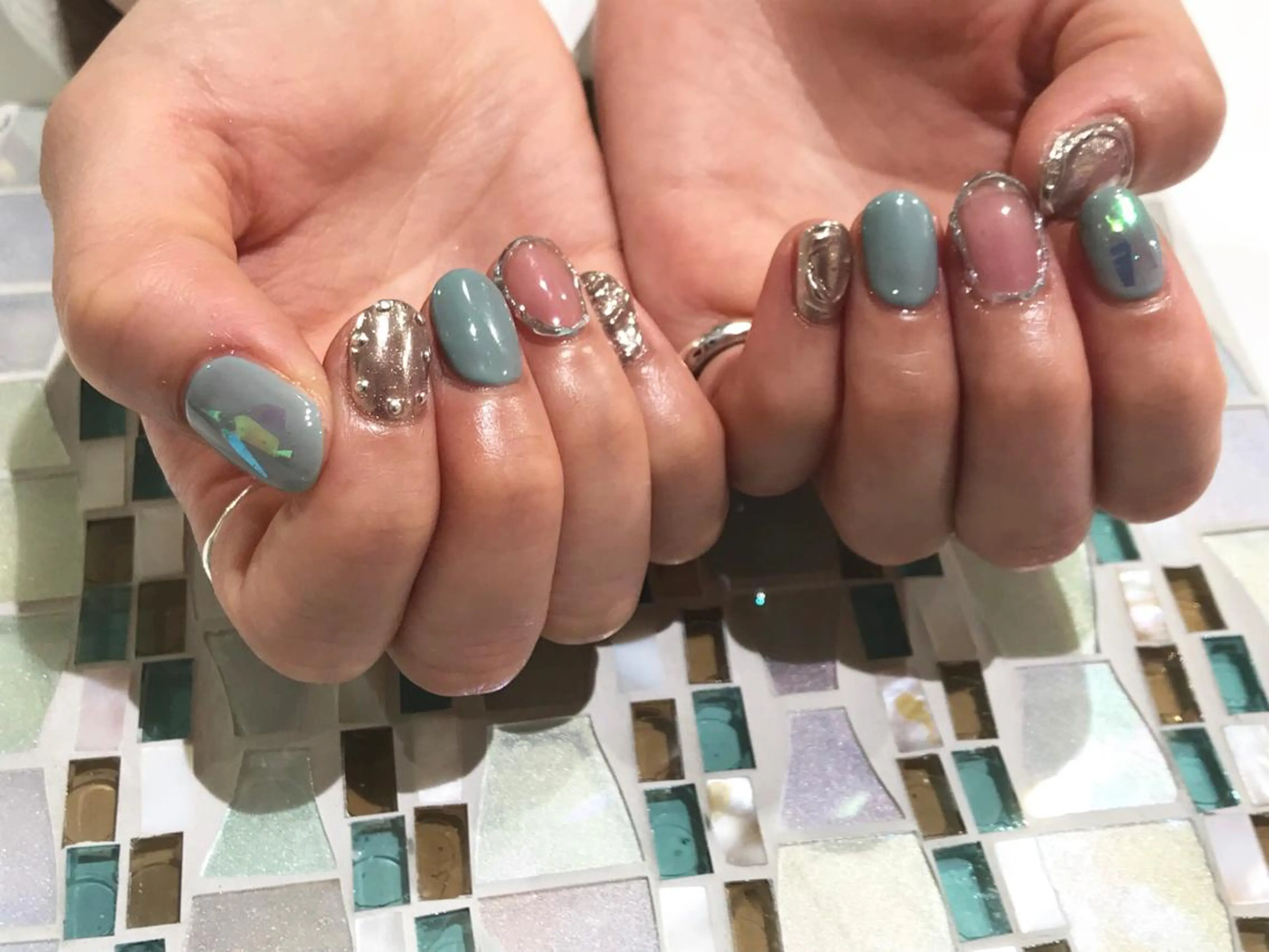 ネイル 舞田 苑香のネイルデザイン