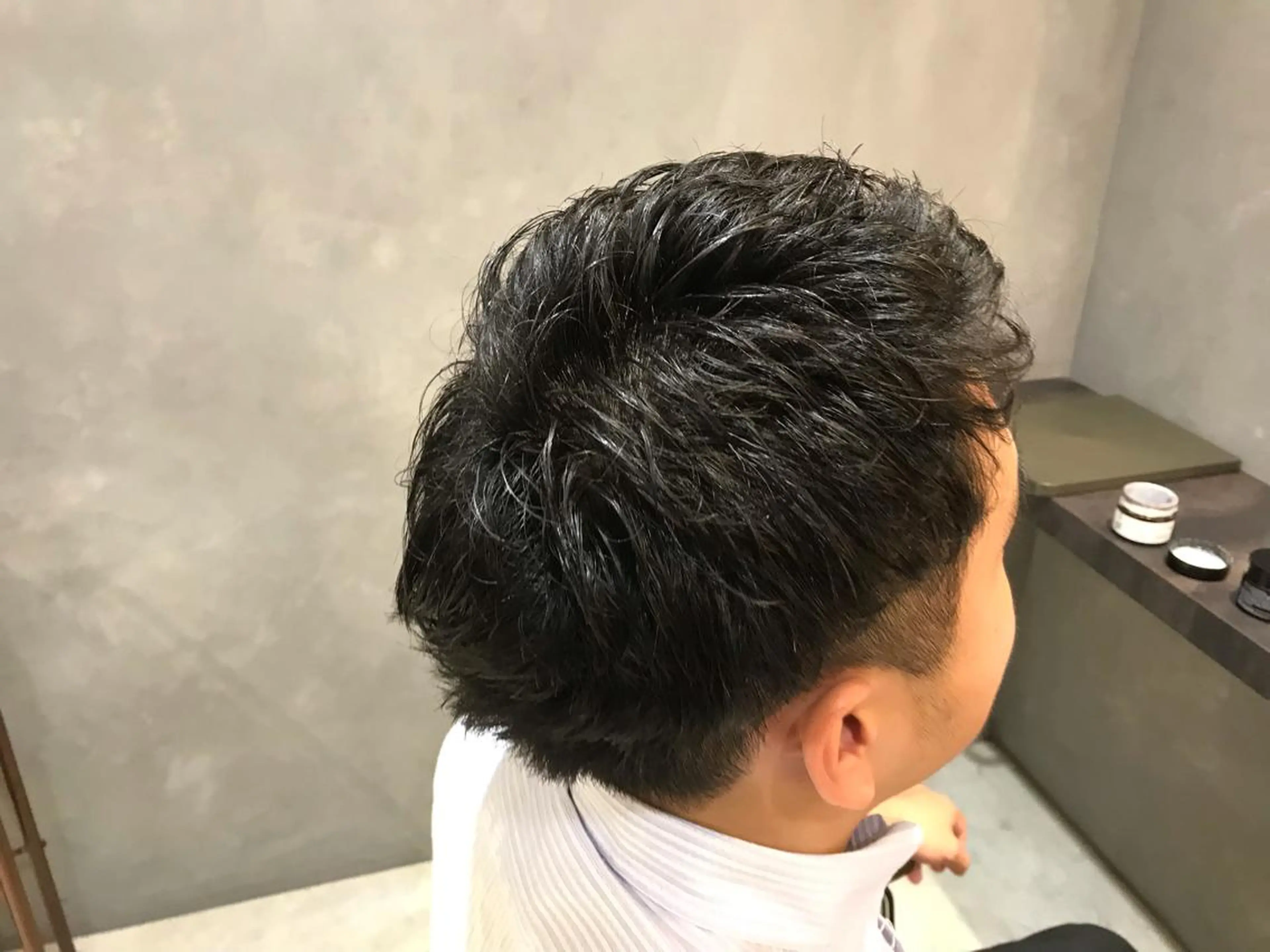 メンズ 湯浅  隆のヘアスタイル