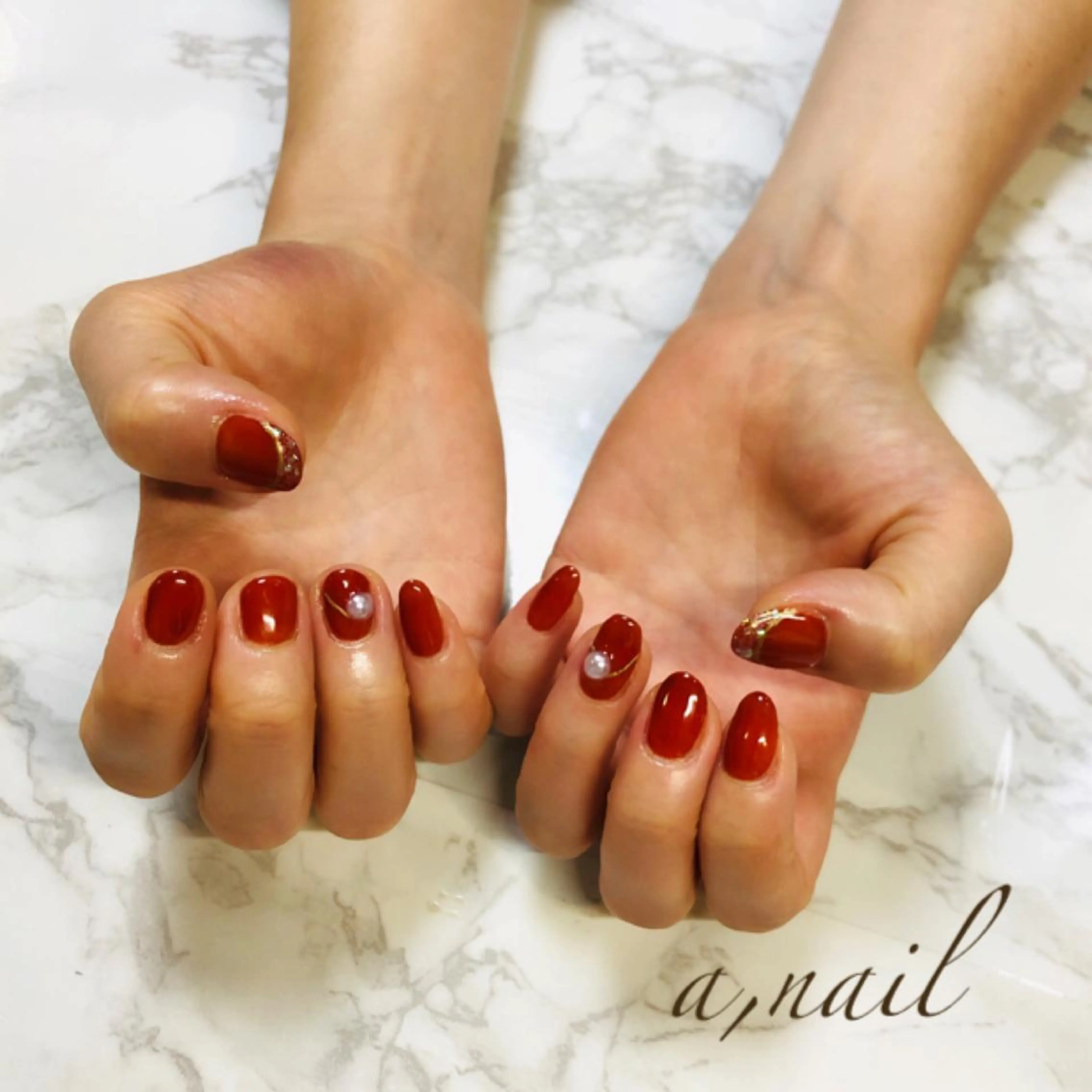 ネイル フットネイル フレンチネイル ジェルネイル グラデーション ホログラムネイル ハンドネイル ネイルサロン エーネイルのネイルデザイン