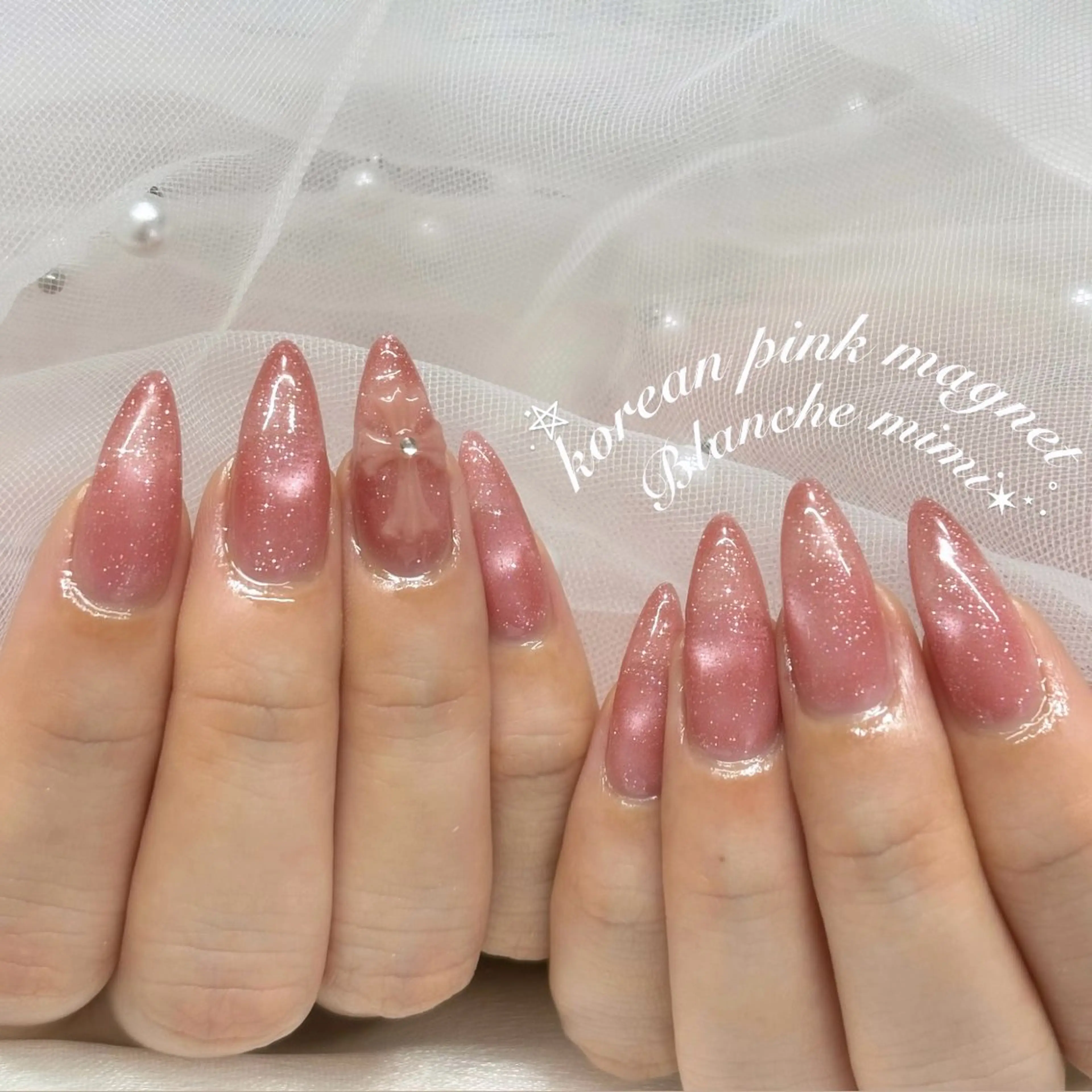 ネイル ハンドネイル Blanche mimi.u_aのネイルデザイン