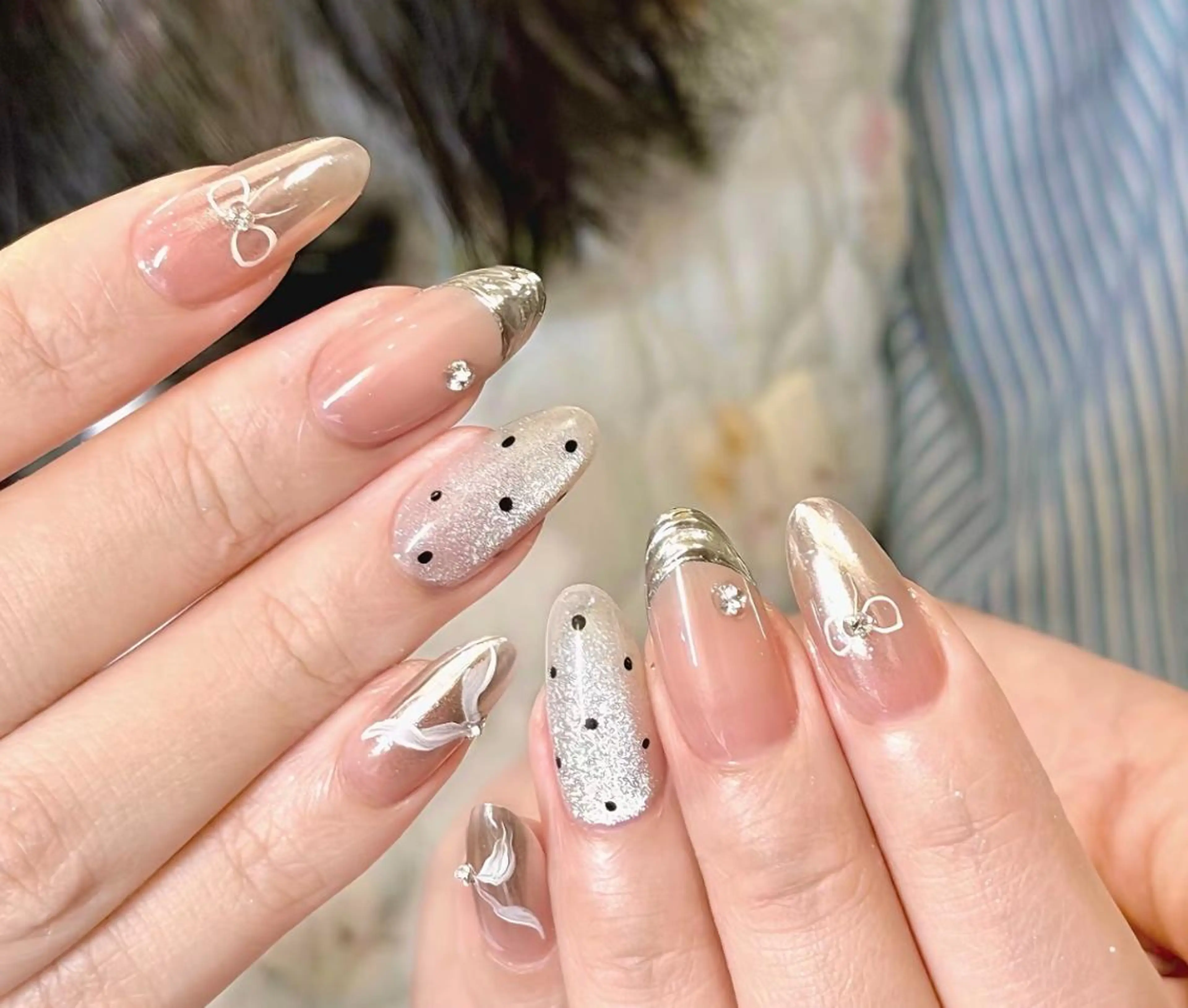 ネイル ハンドネイル By moonネイル 🌷ワンホン/韓国風のネイルデザイン