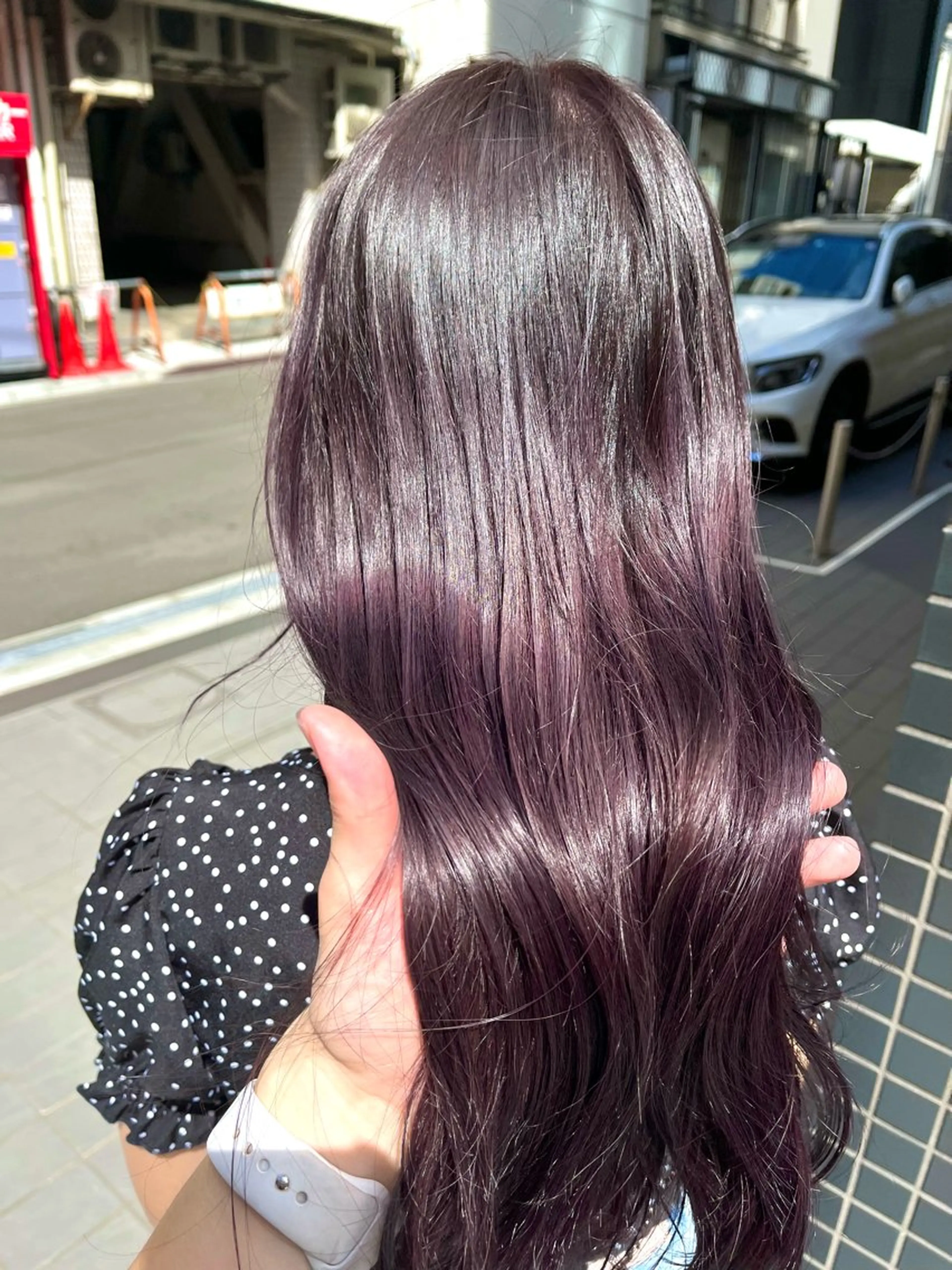 セミロング カット ヘアカラー トリートメント 韓国ヘア/館林美容室 /髪質改善/涼のヘアスタイル
