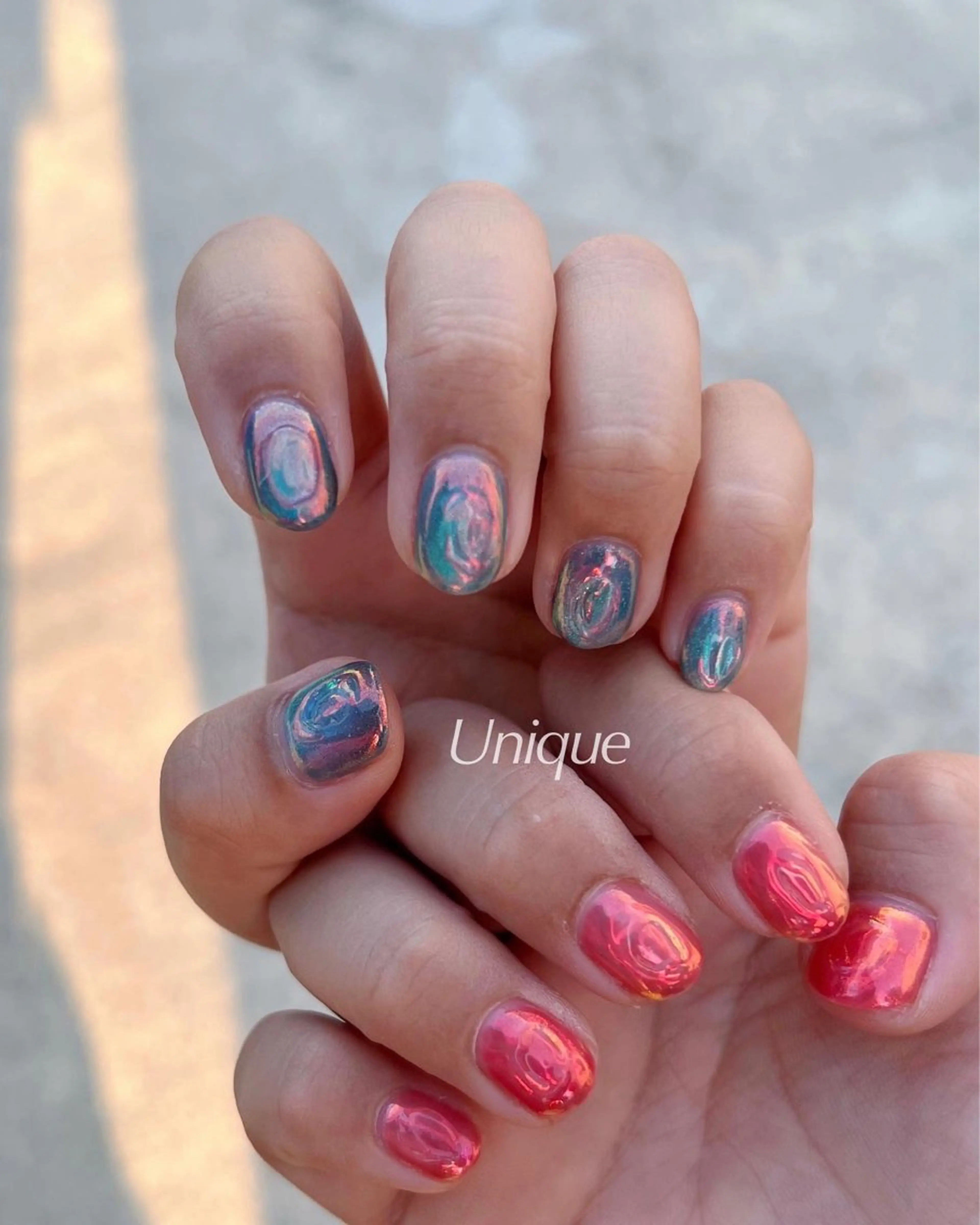 ネイル ハンドネイル Unique 【ユニーク】のネイルデザイン