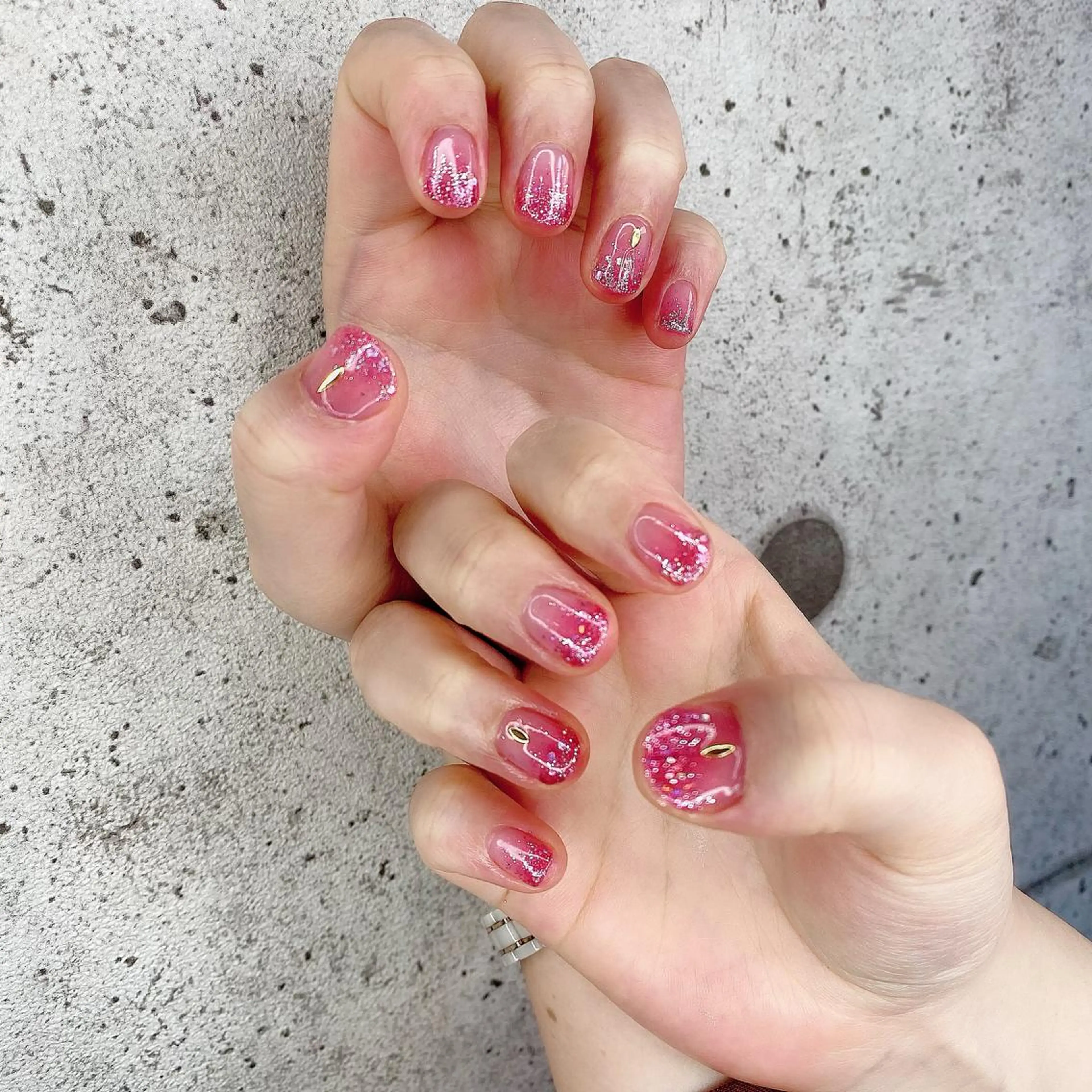 ショート カラー パーマ ヘアアレンジ メンズ キッズ ネイル マツエク・マツパ ジェルネイル パラジェル Salon Ｋのネイルデザイン