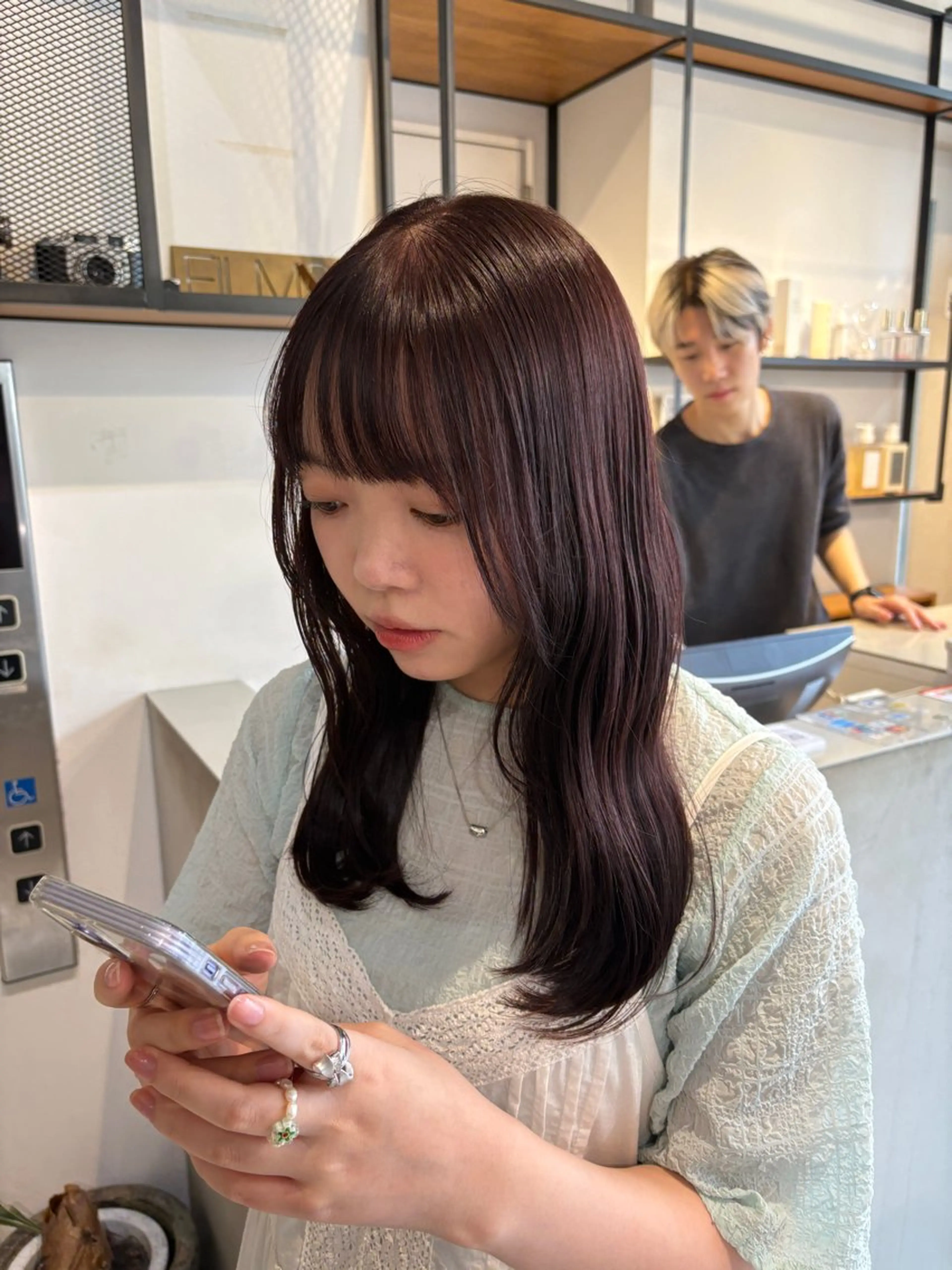 ミディアム FILMS 銀座店 Mikotoのヘアスタイル