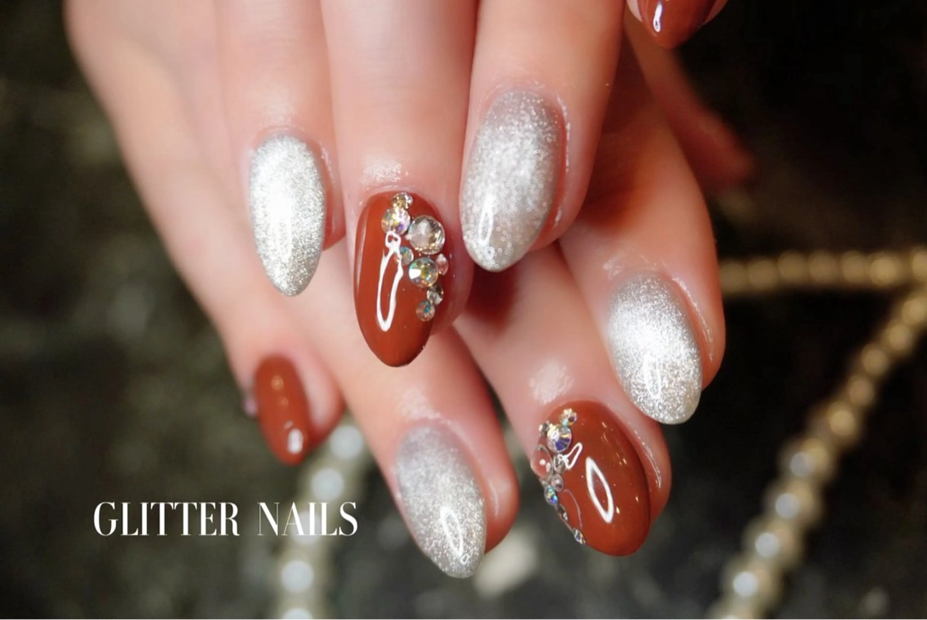 ネイル ハンドネイル GLITTER NAILS所属・glitter na ils AYAのネイルデザイン