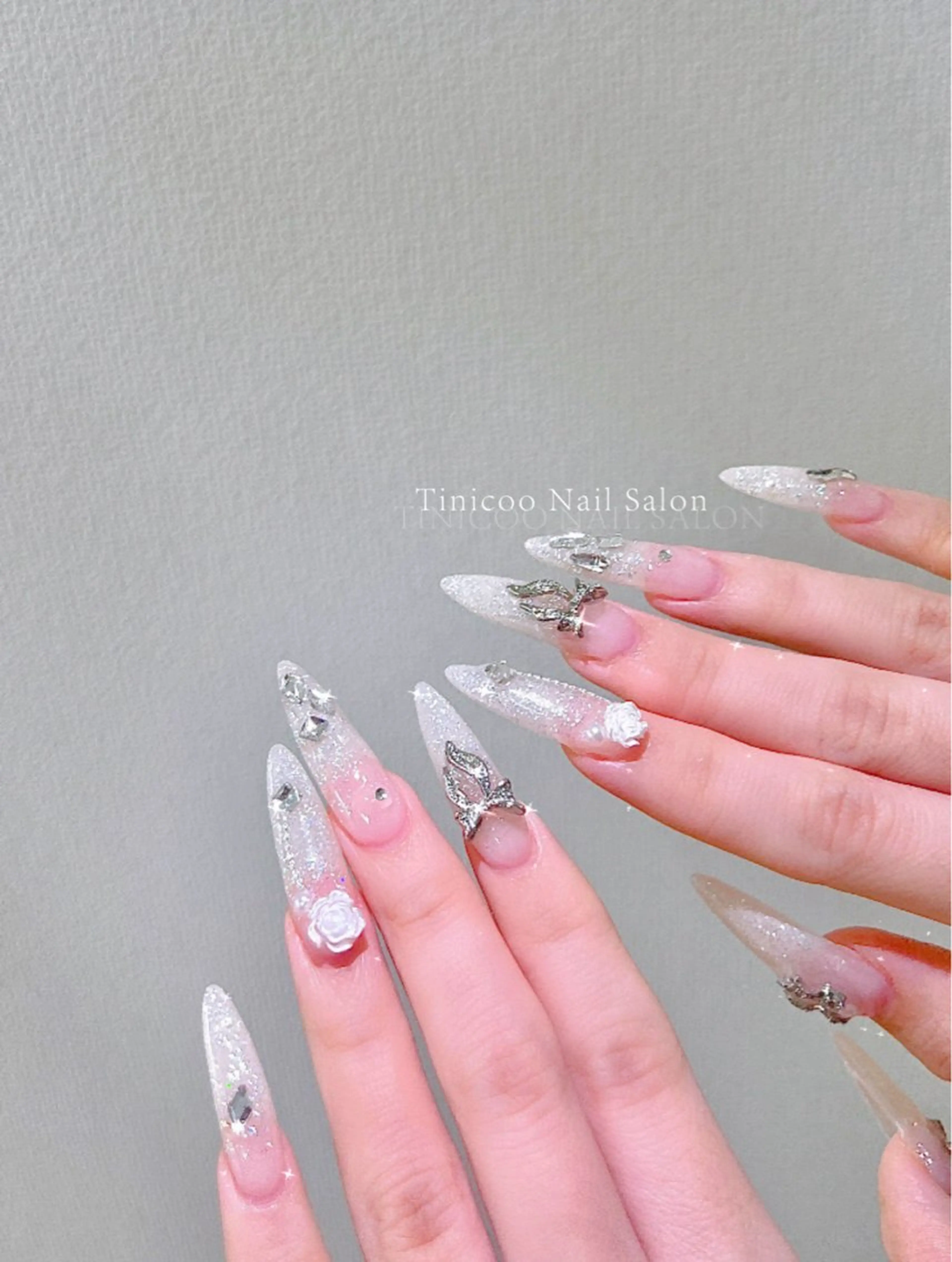 ネイル ハンドネイル Tinicoo Yuki ❄️のネイルデザイン