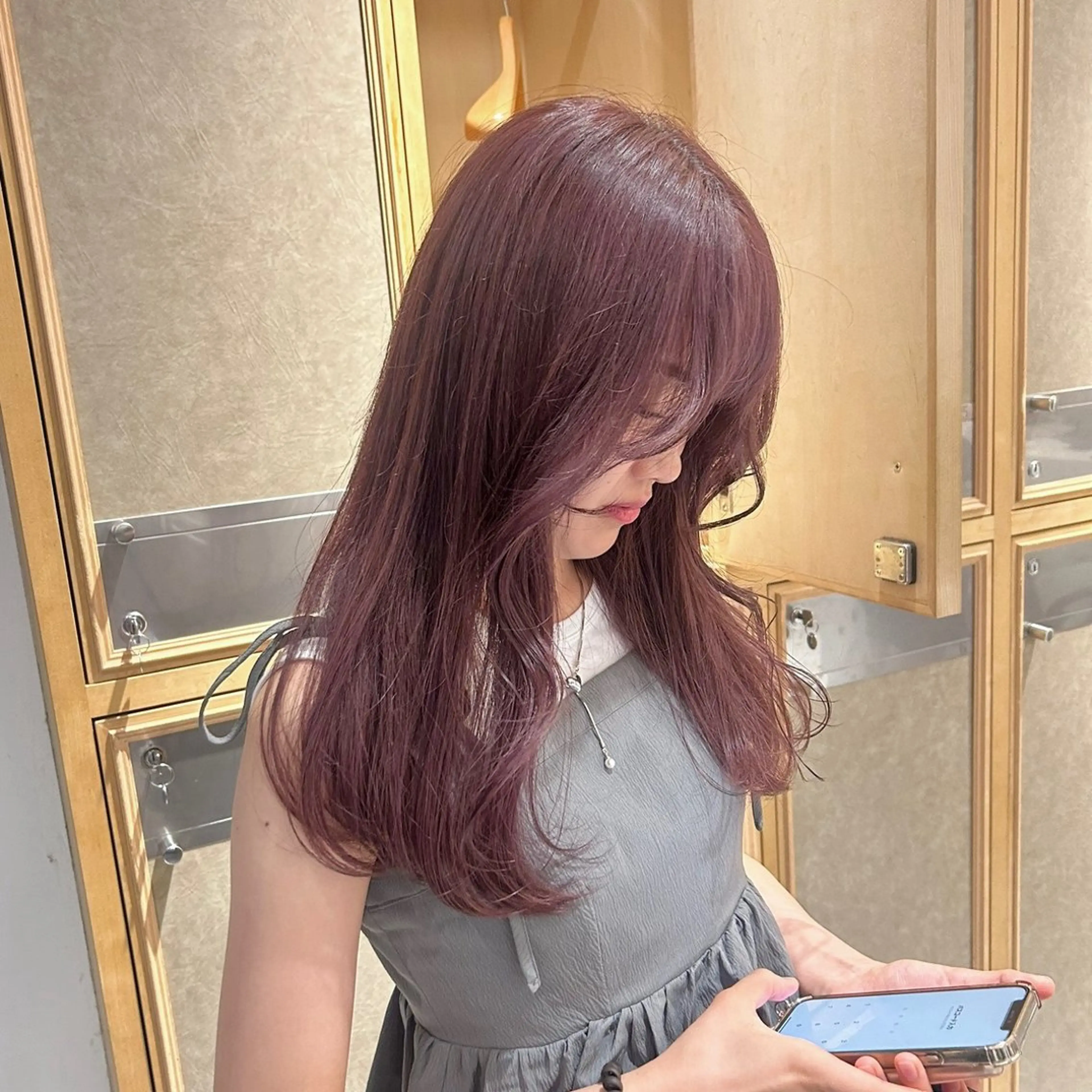 セミロング カラー ayumi / ミディアムトーンのヘアスタイル