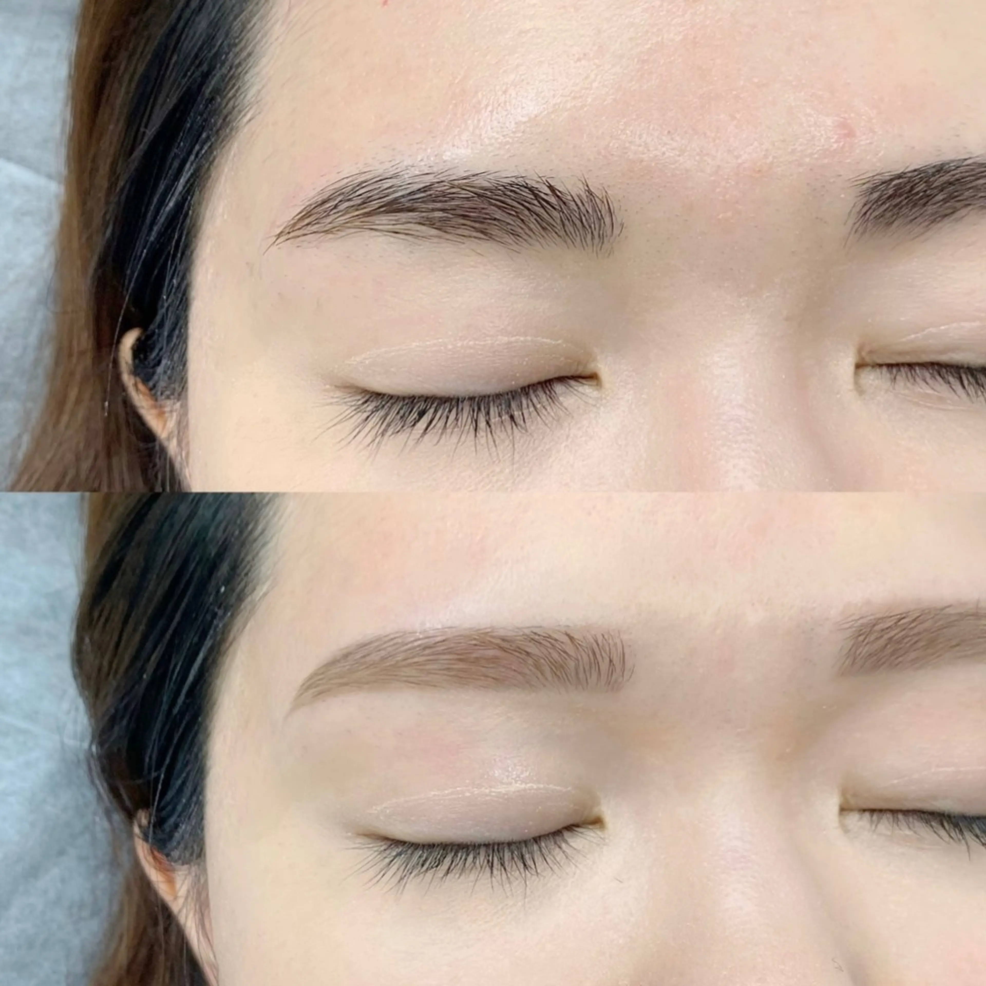 アイブロウ 眉カラー メンズアイブロウ 眉毛ワックス脱毛 ohime 新宿店 natsumiのマツエク・マツパデザイン