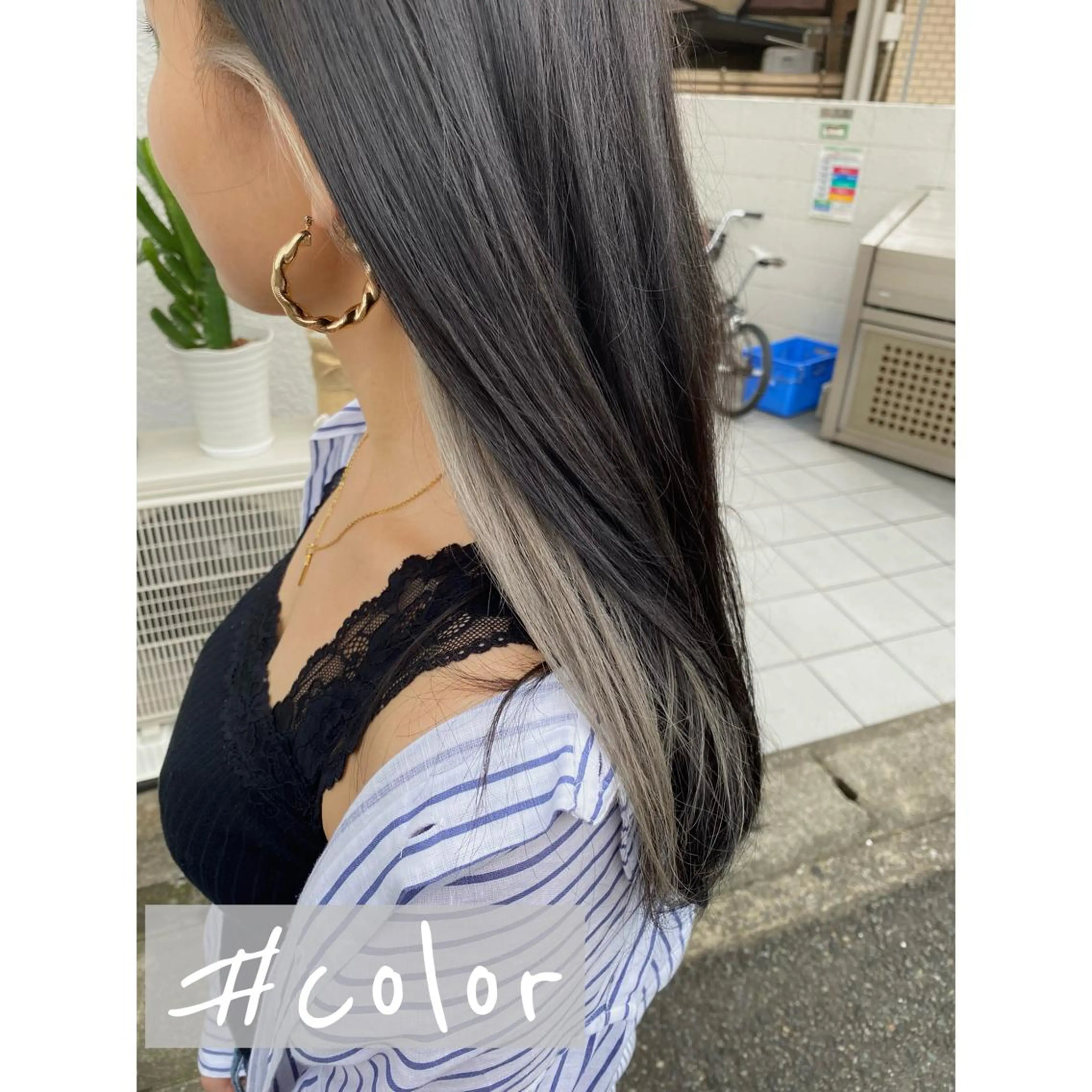 ロング 木代成 陽太のヘアスタイル