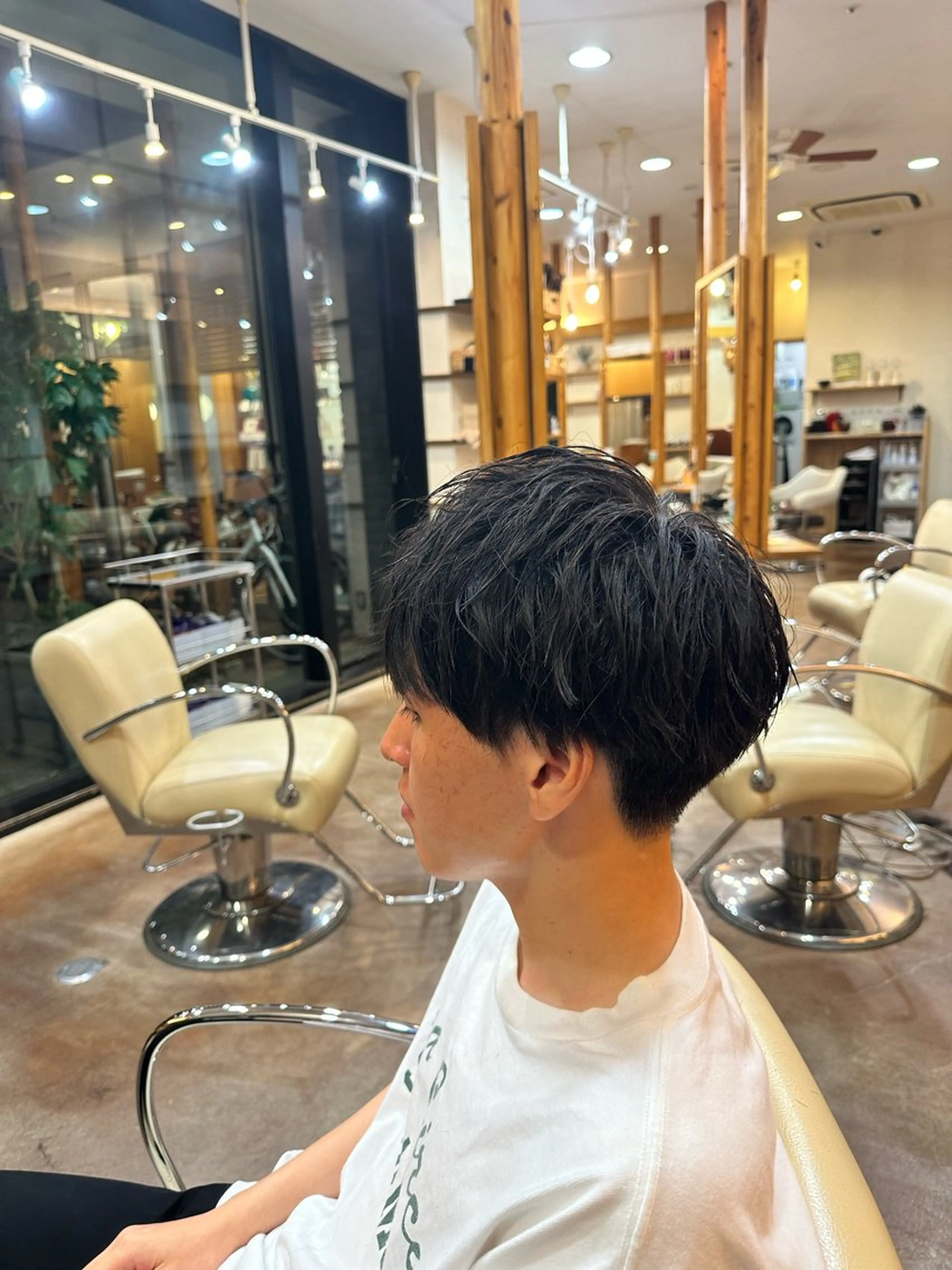 ショート パーマ メンズ Lit.自由が丘（SENJYU自由が丘）所属・【髪質改善/美髪】 ⭐️川嶋 陸央⭐️のヘアスタイル