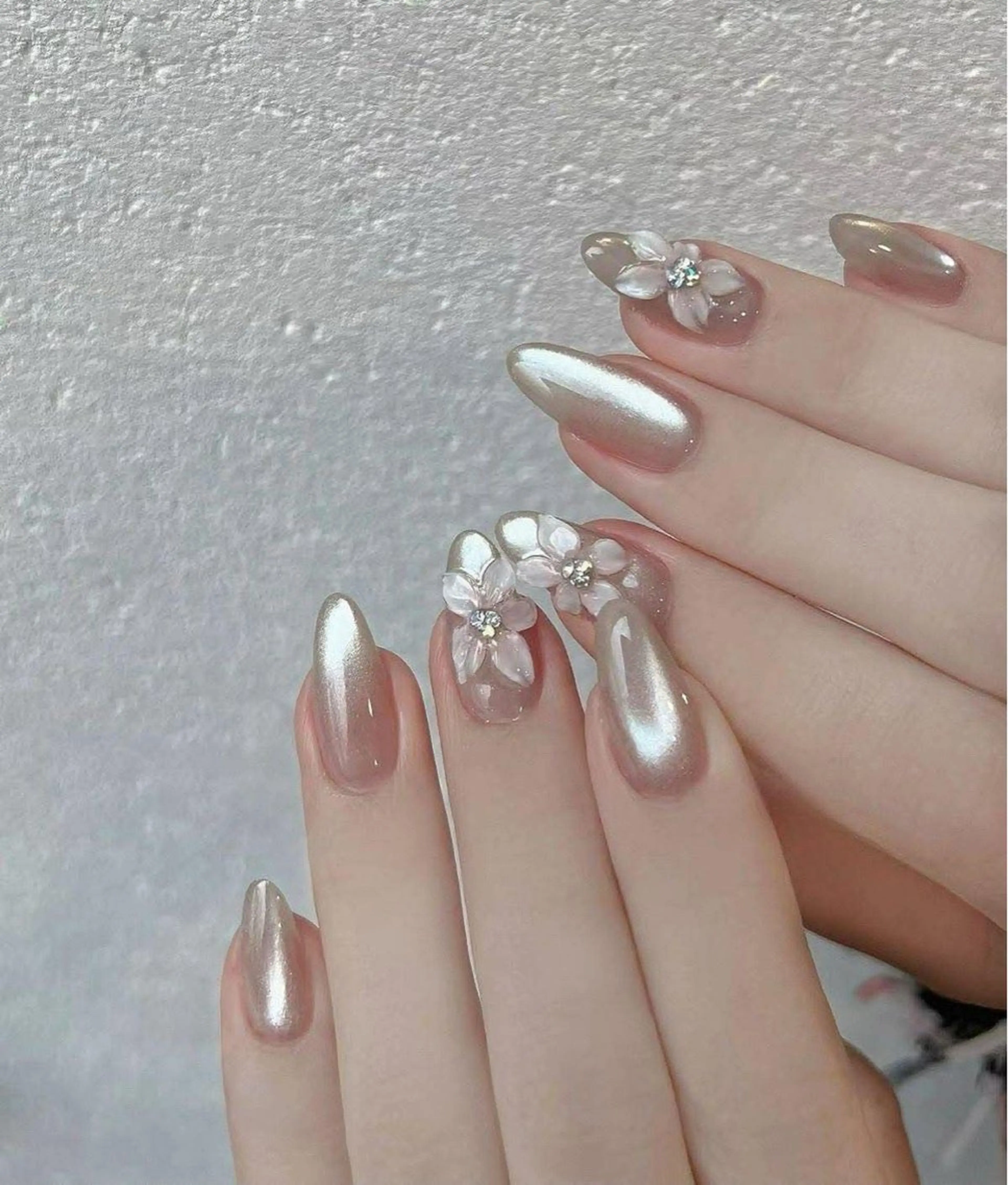 チップ長出し10本＋アートやり放題、パーツ5or6本までつけ放題お茶とコーヒー飲み放題の写真