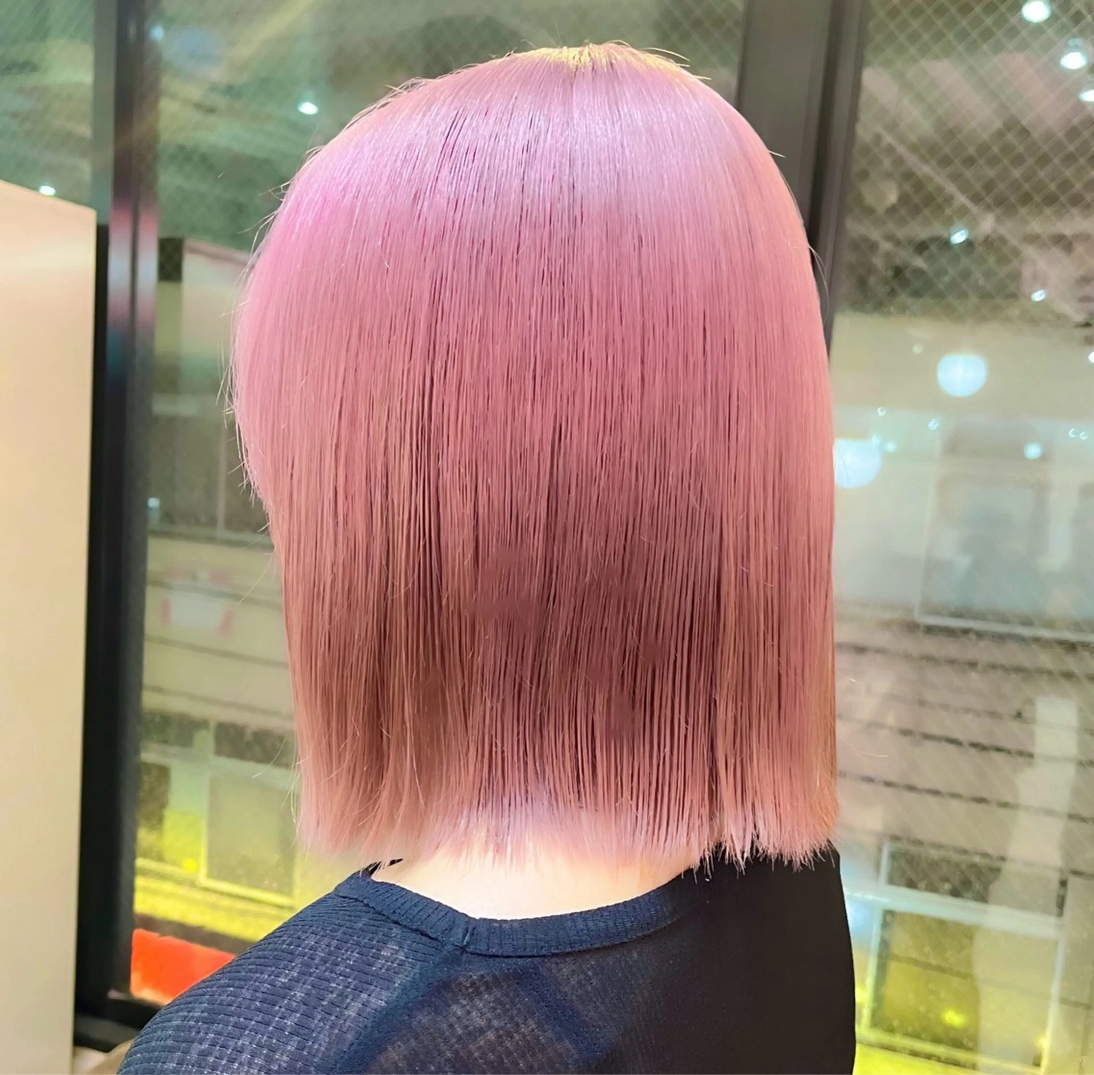 ミディアム カラー 透明感/血色カラー/ 似合せレイヤー/ゆいのヘアスタイル