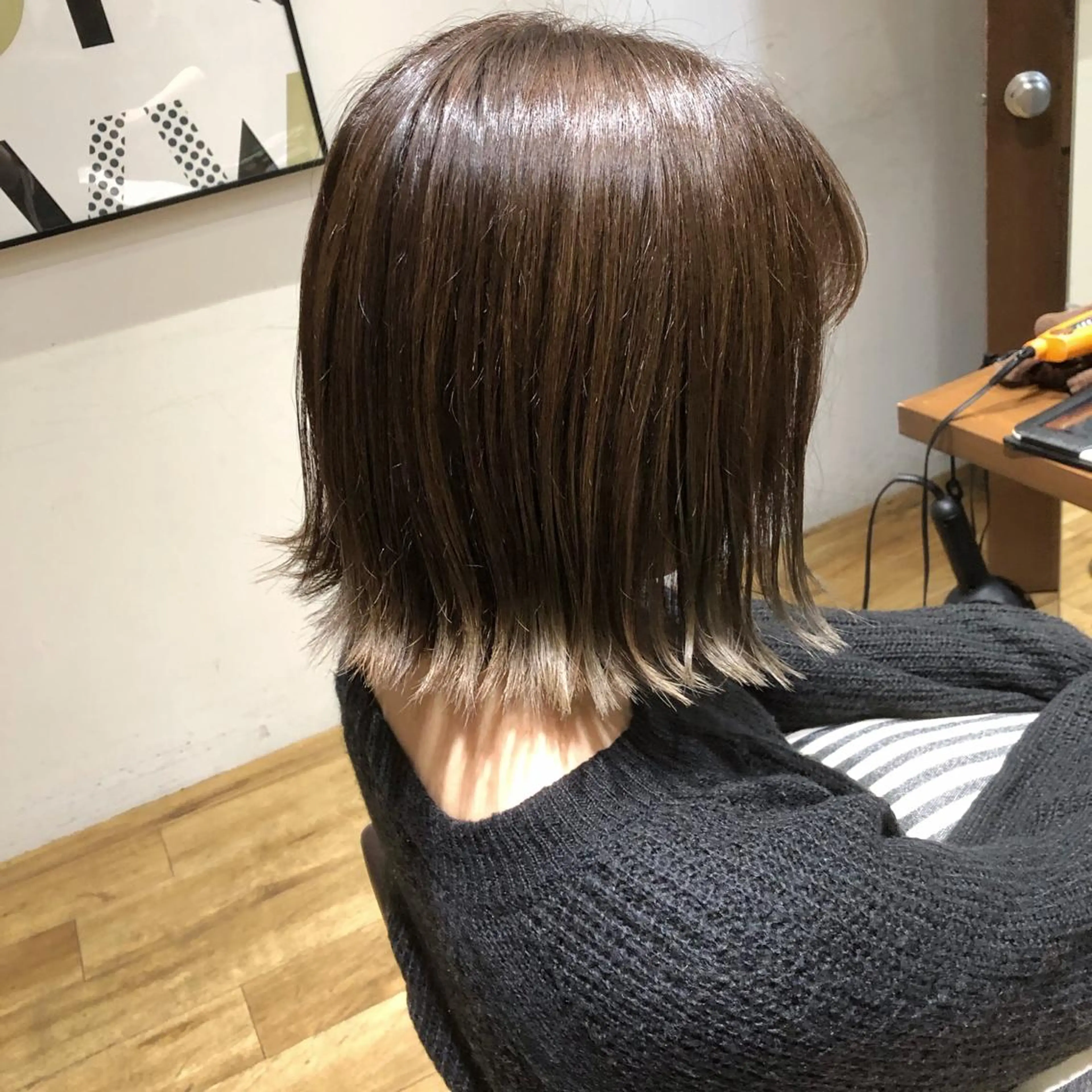 ショート カラー アッシュ アッシュグレー アッシュグレージュ グレージュ ◇おの あすか◇のヘアスタイル
