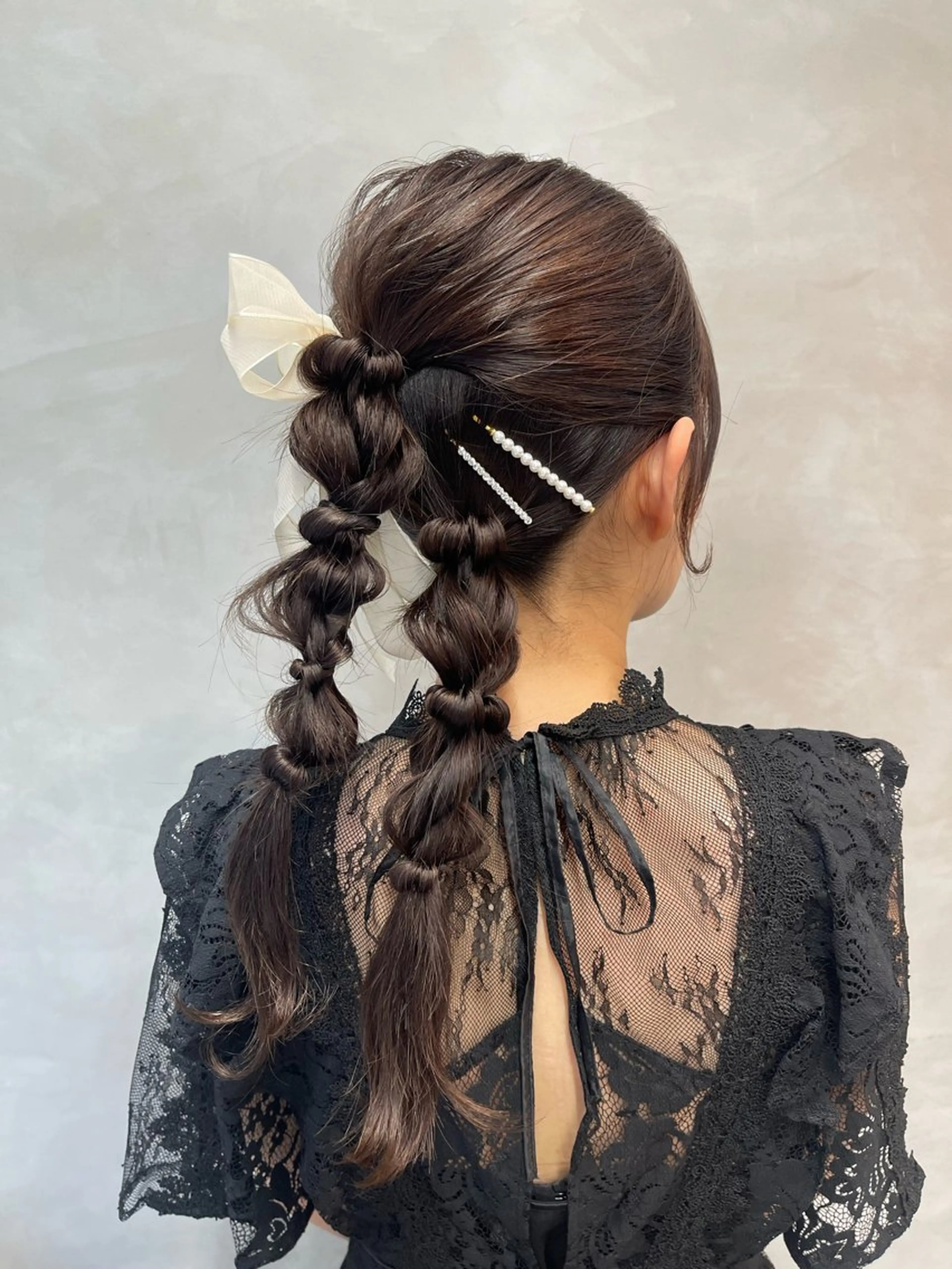 ヘアアレンジ 結婚式・ブライダル 卒業式のヘアスタイル ヘアセット charm《銀座》 ヘアセット/縮毛矯正のヘアスタイル