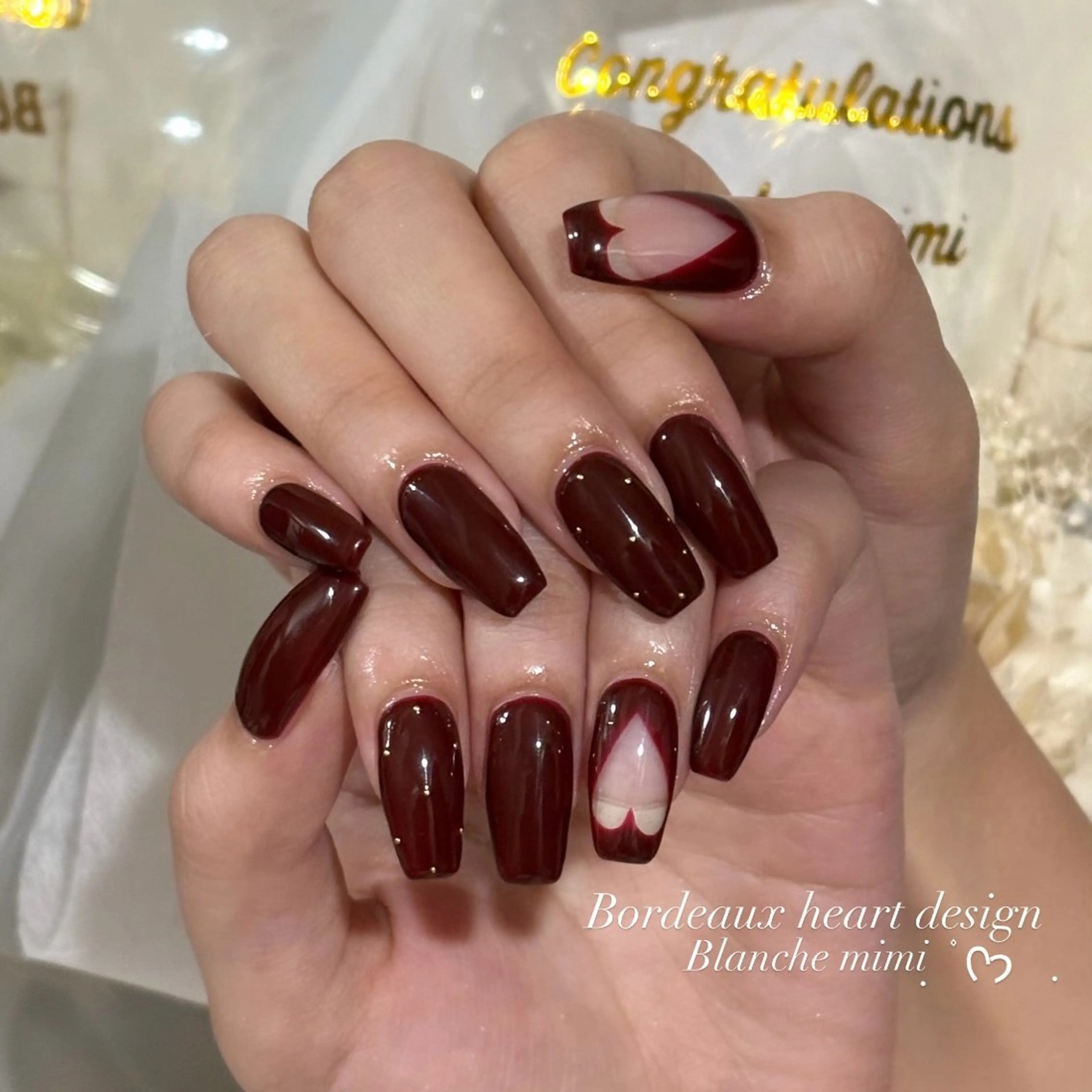 ネイル ハンドネイル Blanche mimi.u_aのネイルデザイン