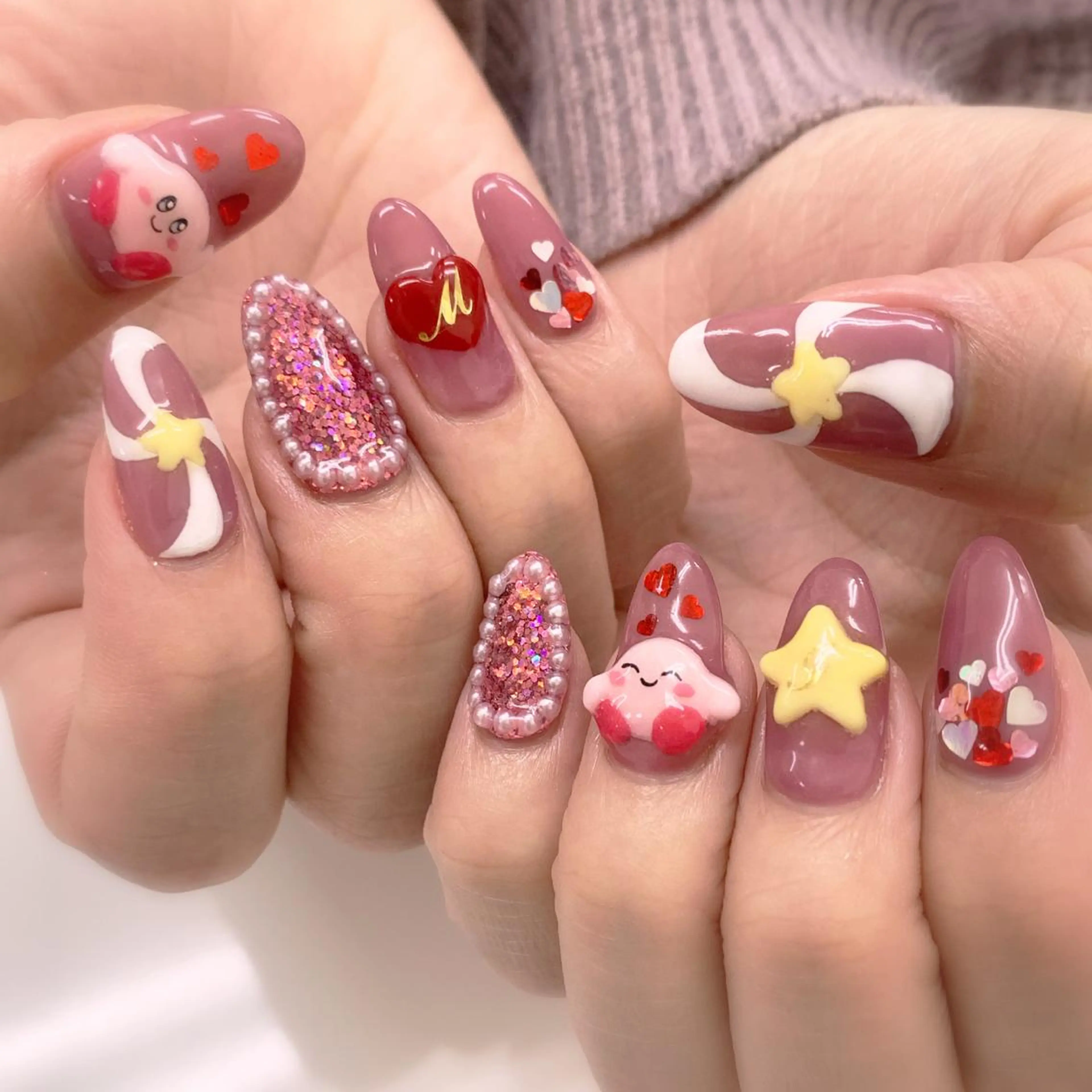 ネイル ハンドネイル 五十嵐 美智のネイルデザイン