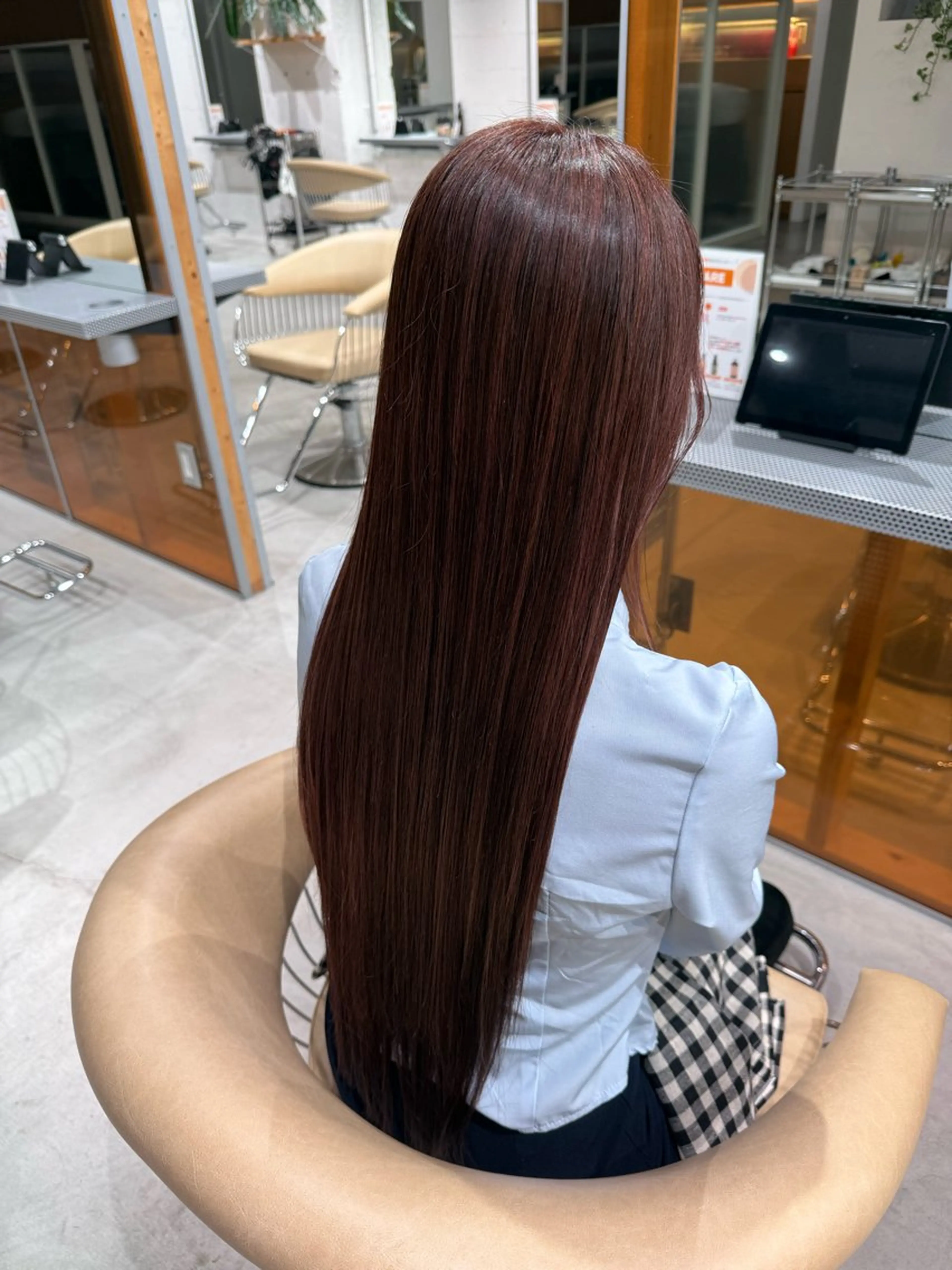 ロング カラー ハイライトカラー ハイライト ヘアカラー ユイナ/ハイトーン /透明感カラー🫧のヘアスタイル