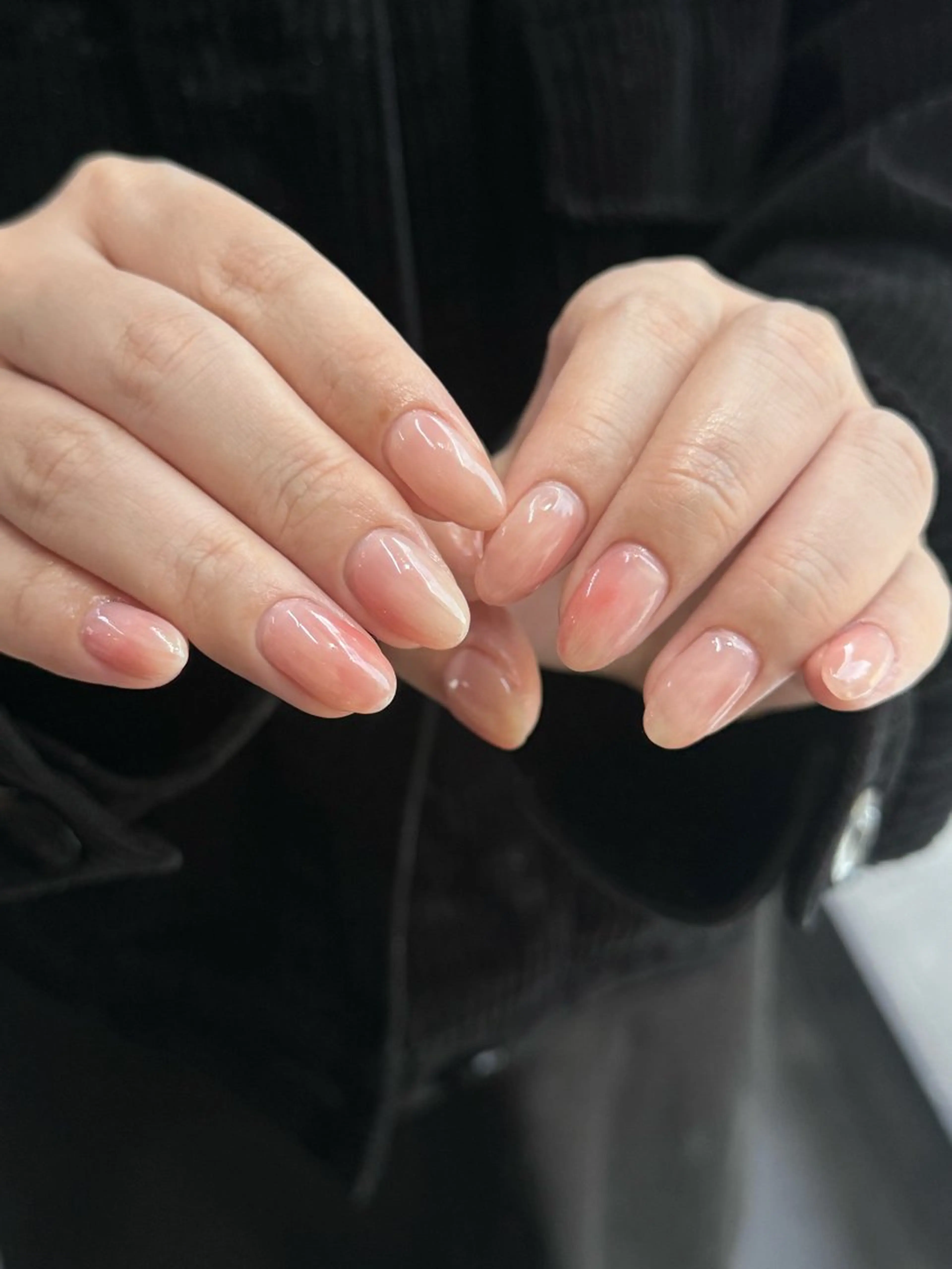 ネイル フレンチネイル マグネットネイル メンズネイル ニュアンスネイル ワンカラーネイル ハンドネイル GRANDE大須 Cecil💜のネイルデザイン