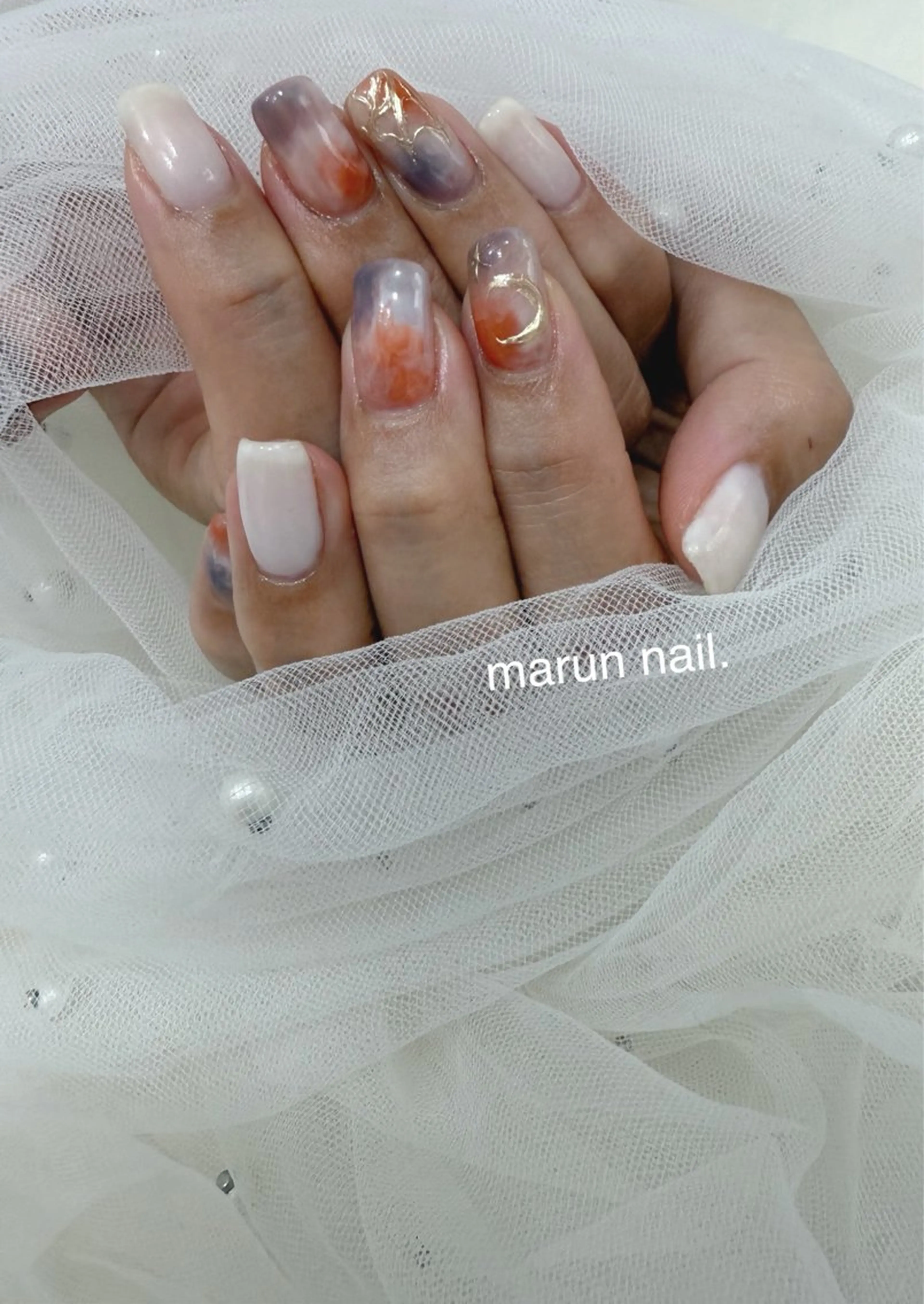 ネイル ハンドネイル marun._ megumi.のネイルデザイン