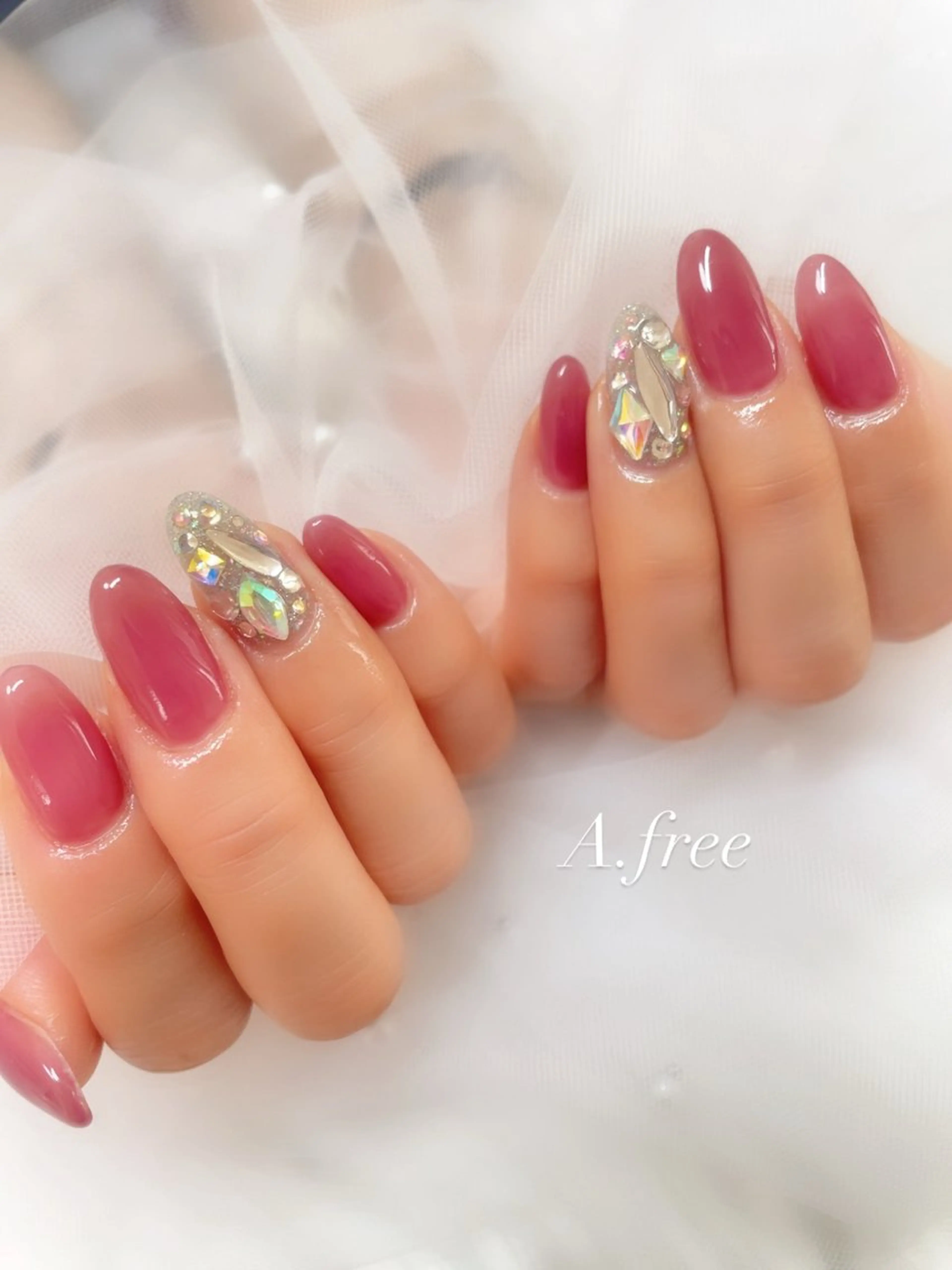 ネイル ジェルネイル A.free✧*｡ アレルギー対応✧*｡のネイルデザイン