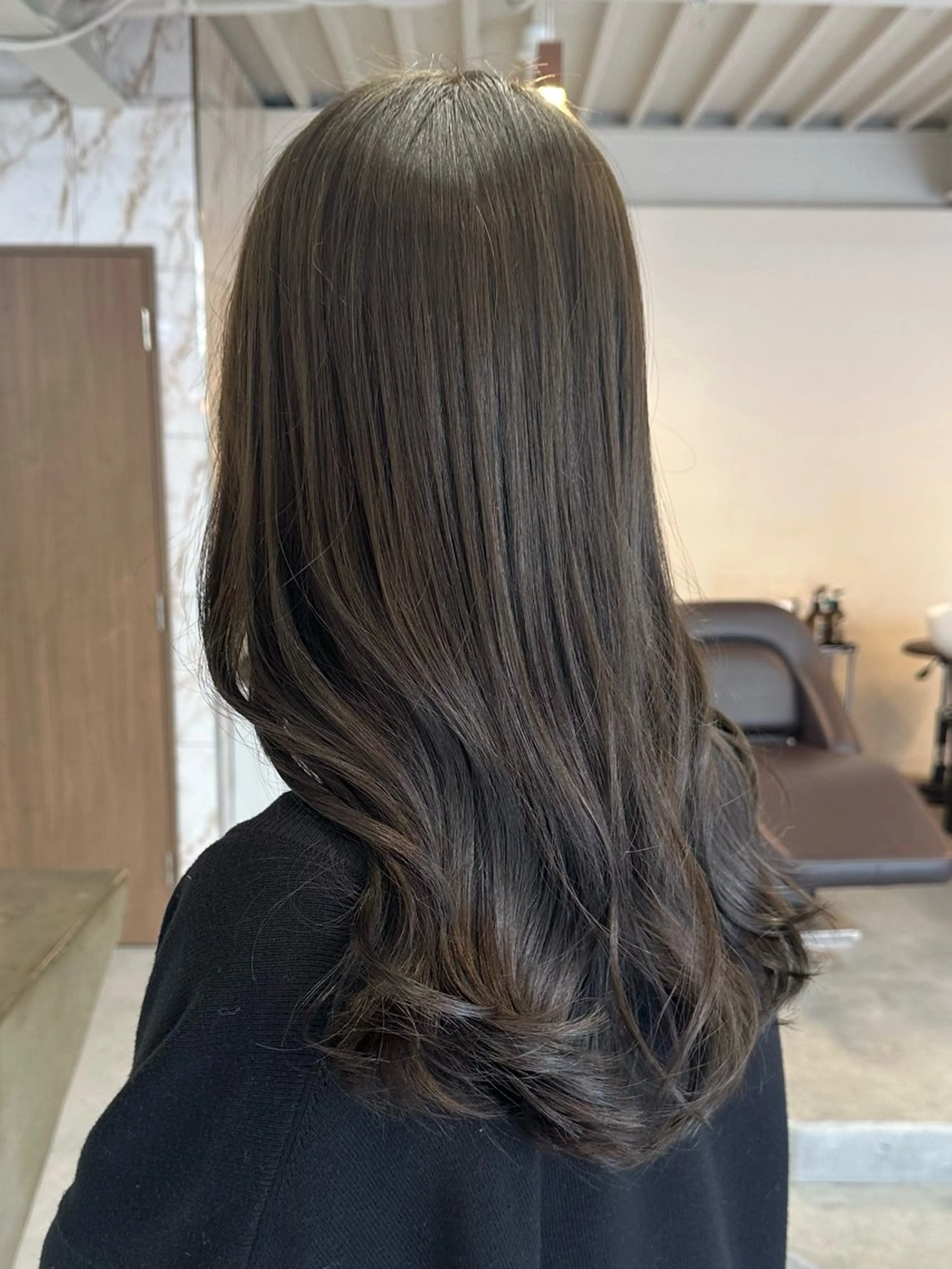 ロング カラー ヘアカラー トリートメント ハイトーン×似合わせ 🌱中川慎之介のヘアスタイル