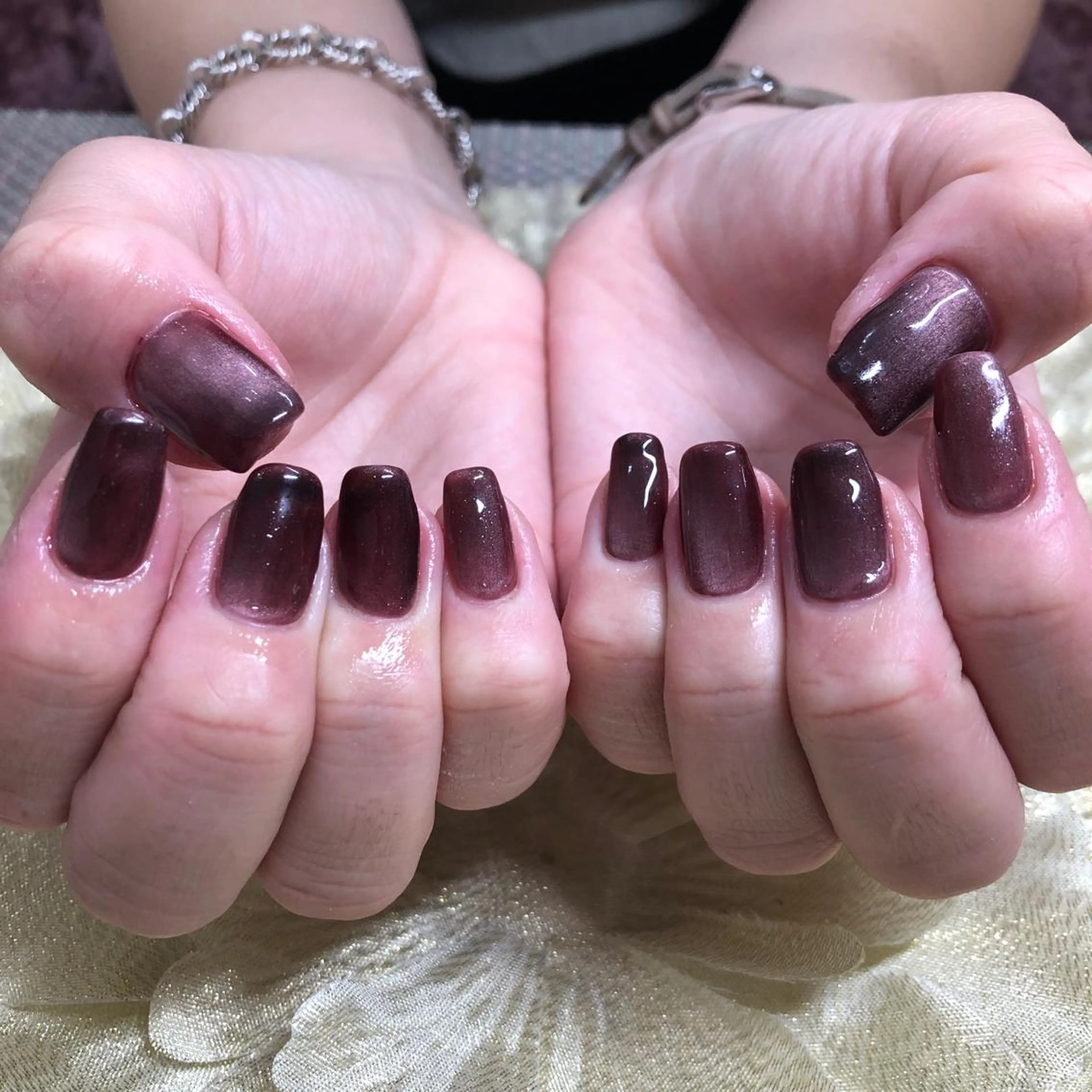ネイル ジェルネイル マグネットネイル J terrace Nailのネイルデザイン