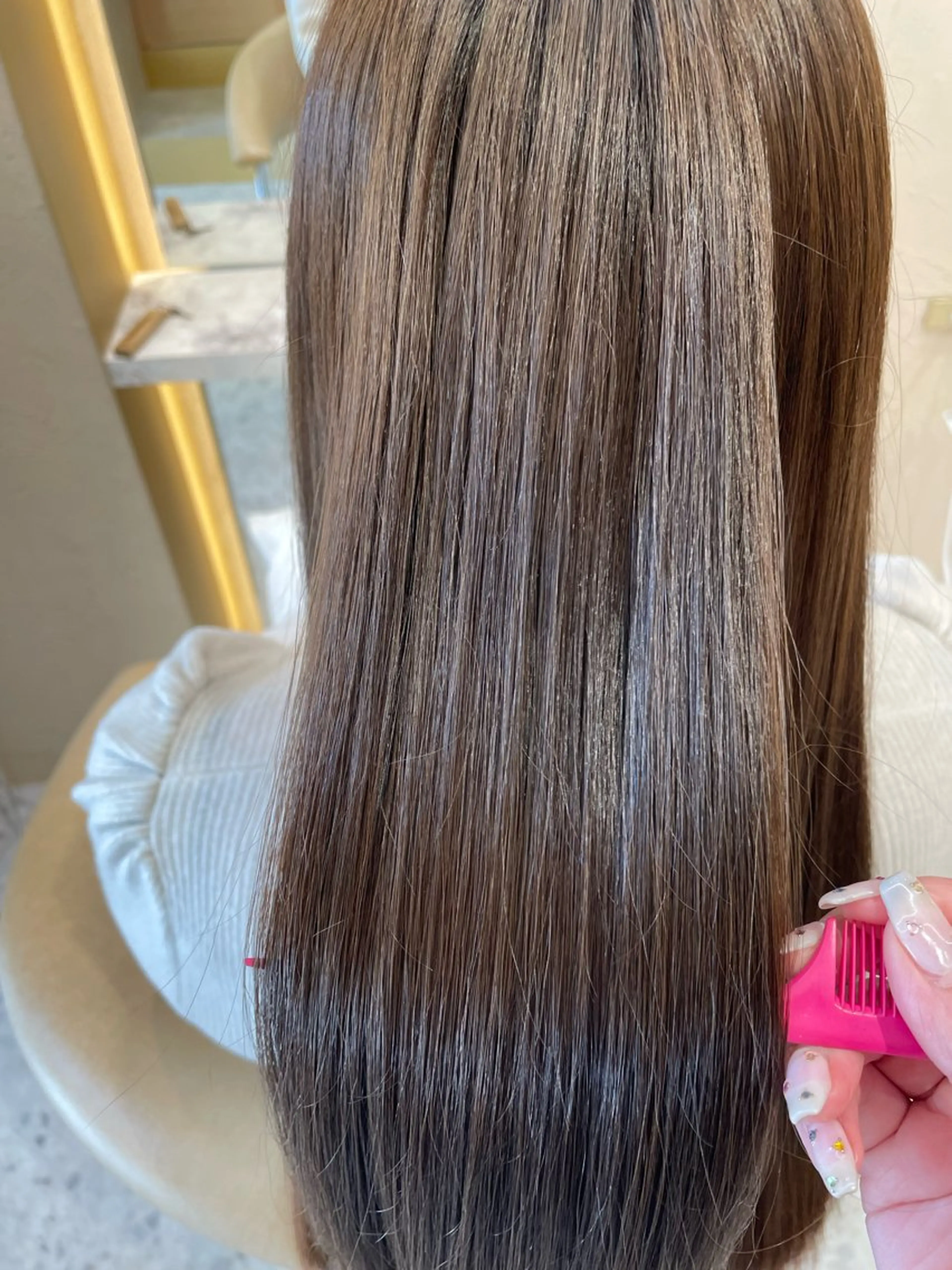 ロング カラー 韓国ヘア/髪質改善 /Harunaのヘアスタイル