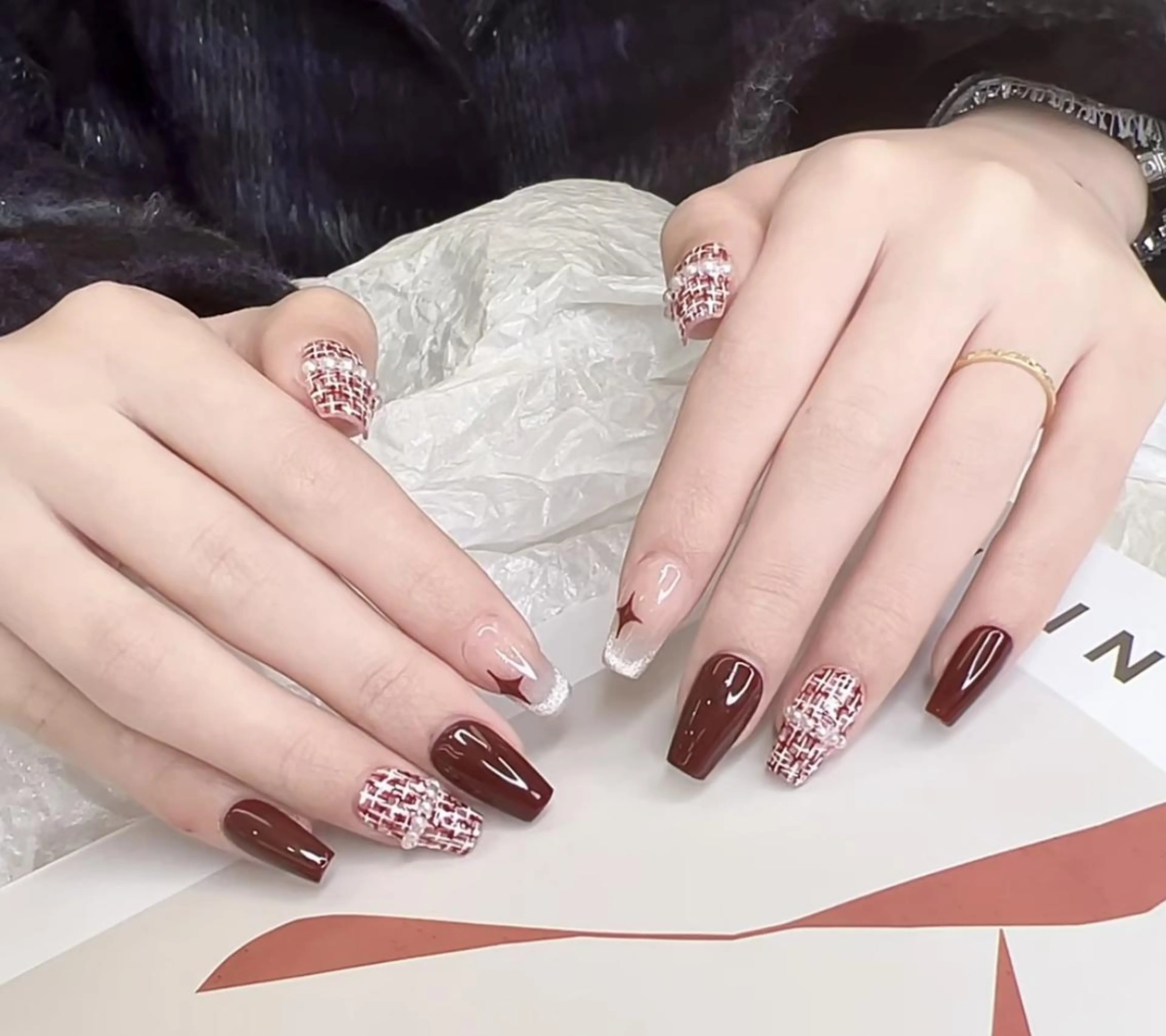 ネイル By moonネイル 🌷ワンホン/韓国風のネイルデザイン