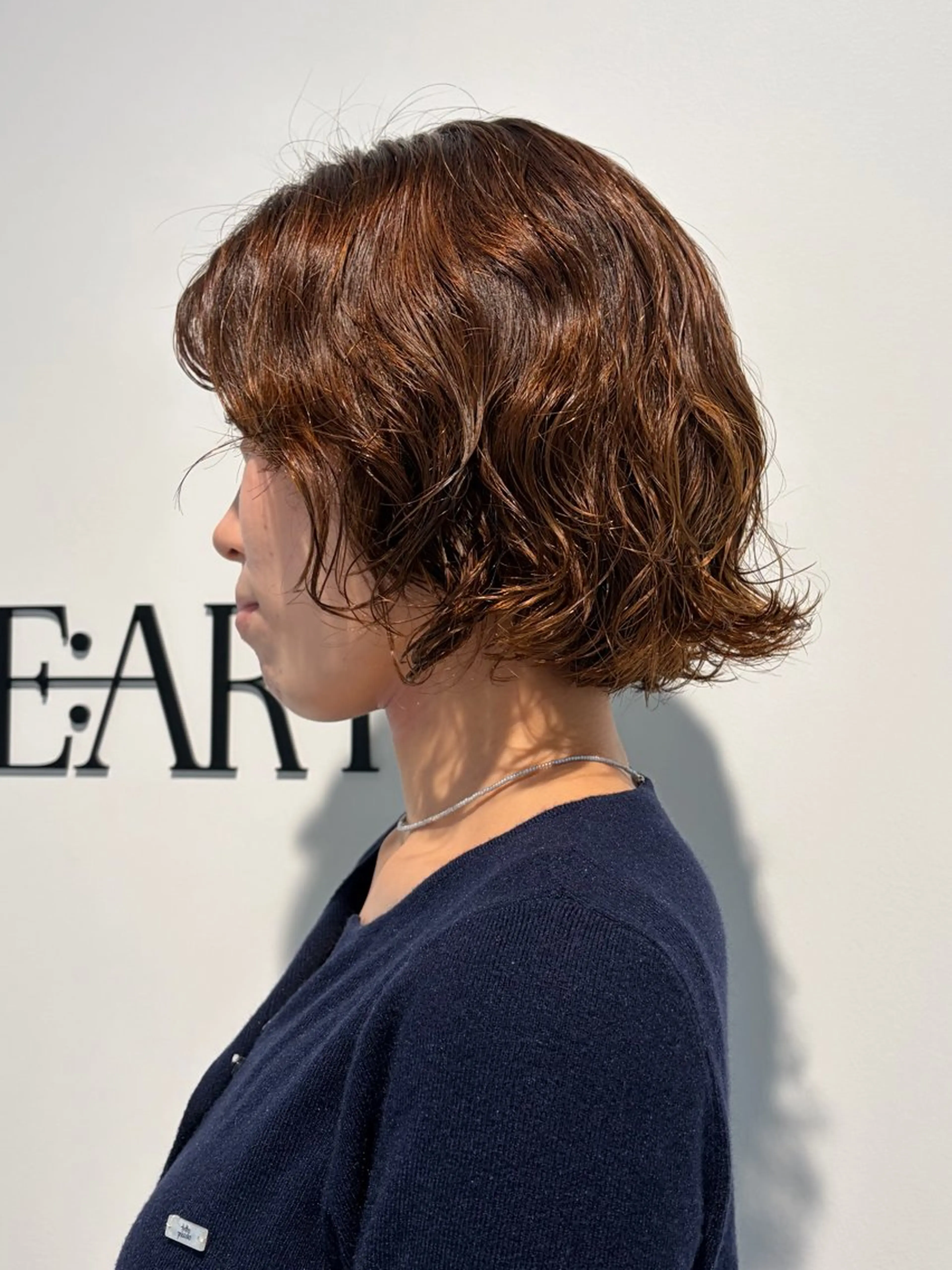 ショート パーマ カット パーマ サエ/ レイヤー/パーマのヘアスタイル