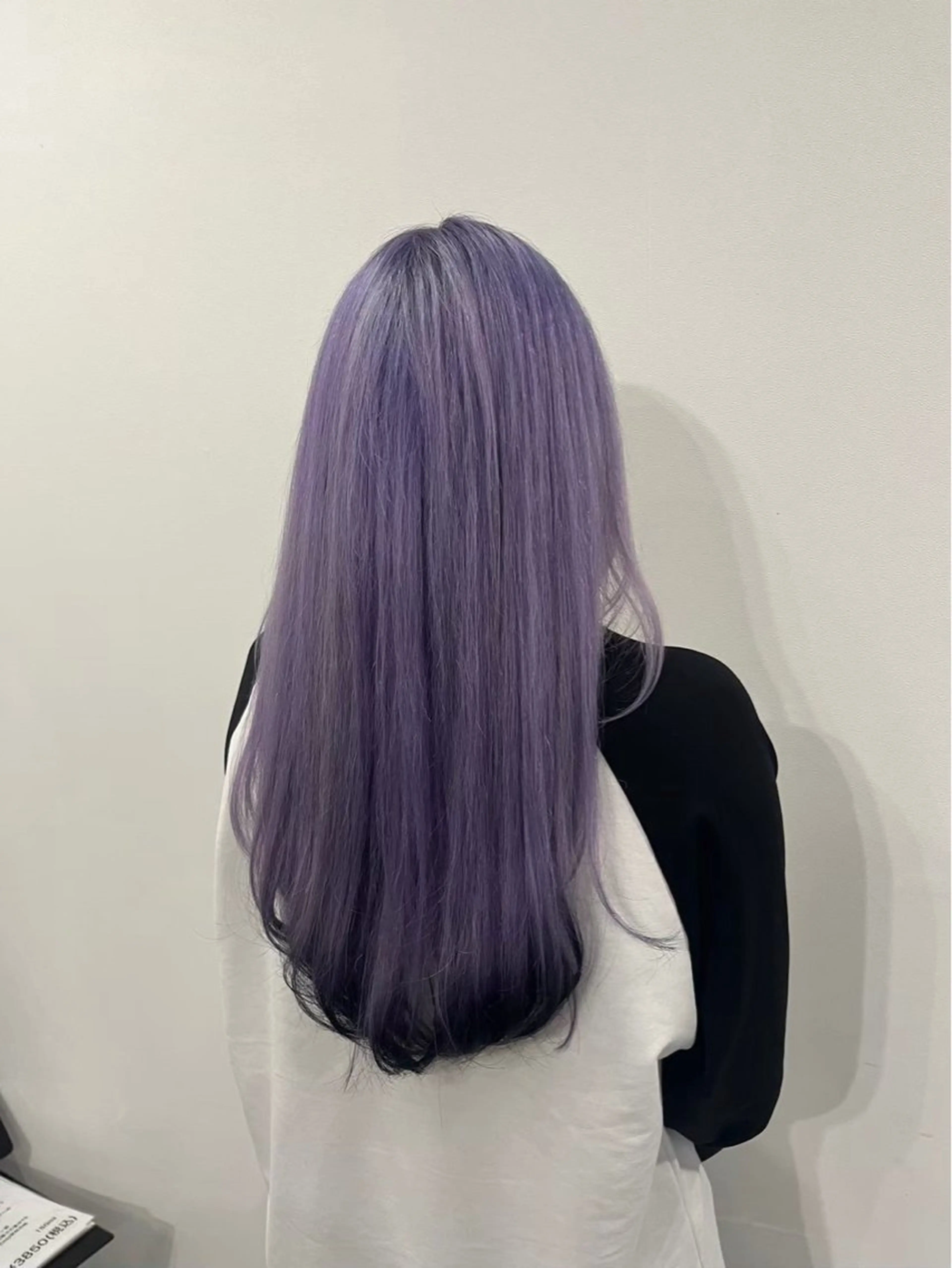 ロング カラー 山名 璃湖のヘアスタイル