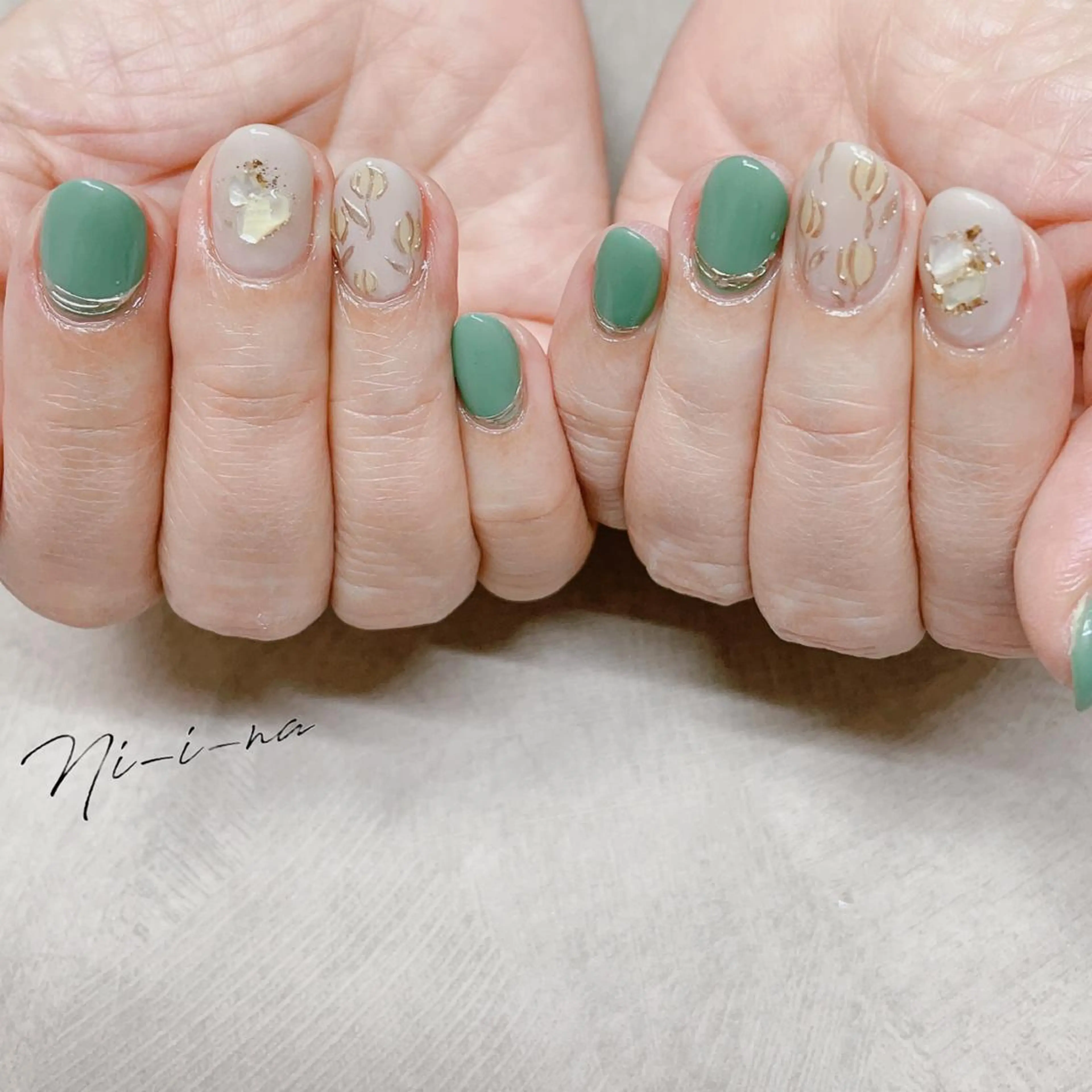 ネイル nail salon Ni-i-naのネイルデザイン